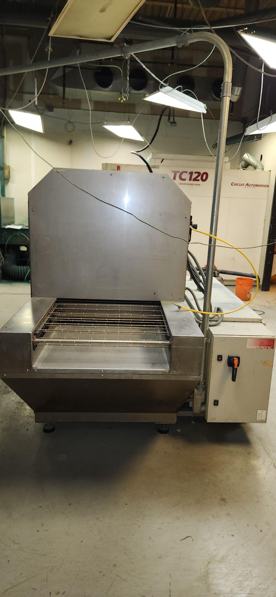 2006 LANTRONIC MODEL TC243 CURING OVEN W/ SIEMENS QUICK PANEL JR. TOUCH SCREEN CONTROL - Image 9 of 16