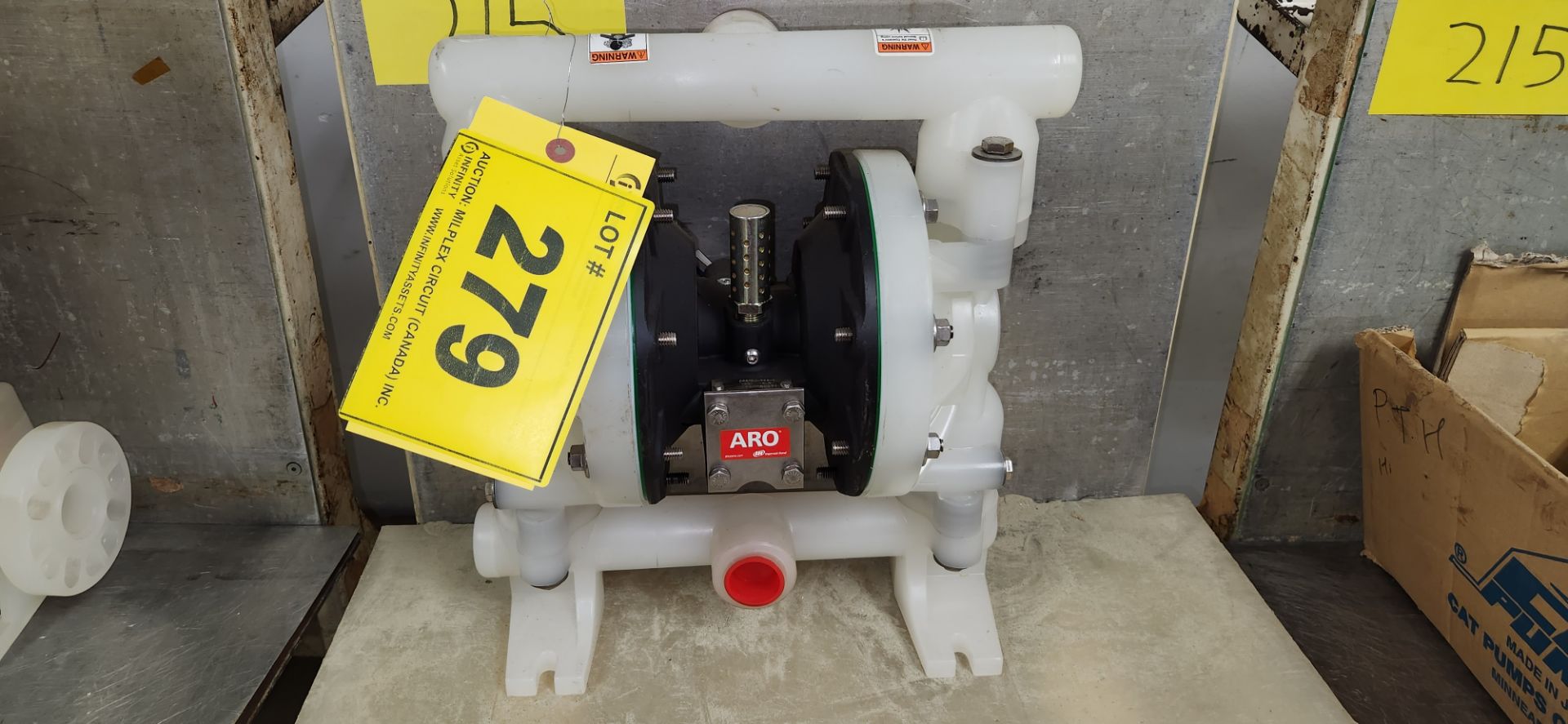 ARO 6661A1-344-C DOUBLE DIAPHRAGM PUMP