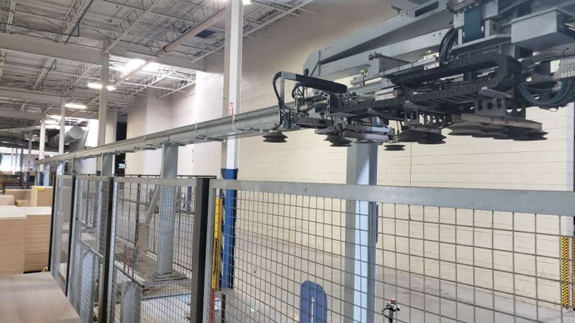 2015 HOMAG PROFI TLF411/40/11 STORAGE RETRIEVAL SYSTEM, S/N 0-286-05-9406 W/ OVERHEAD CRANE, APPROX. - Image 8 of 12