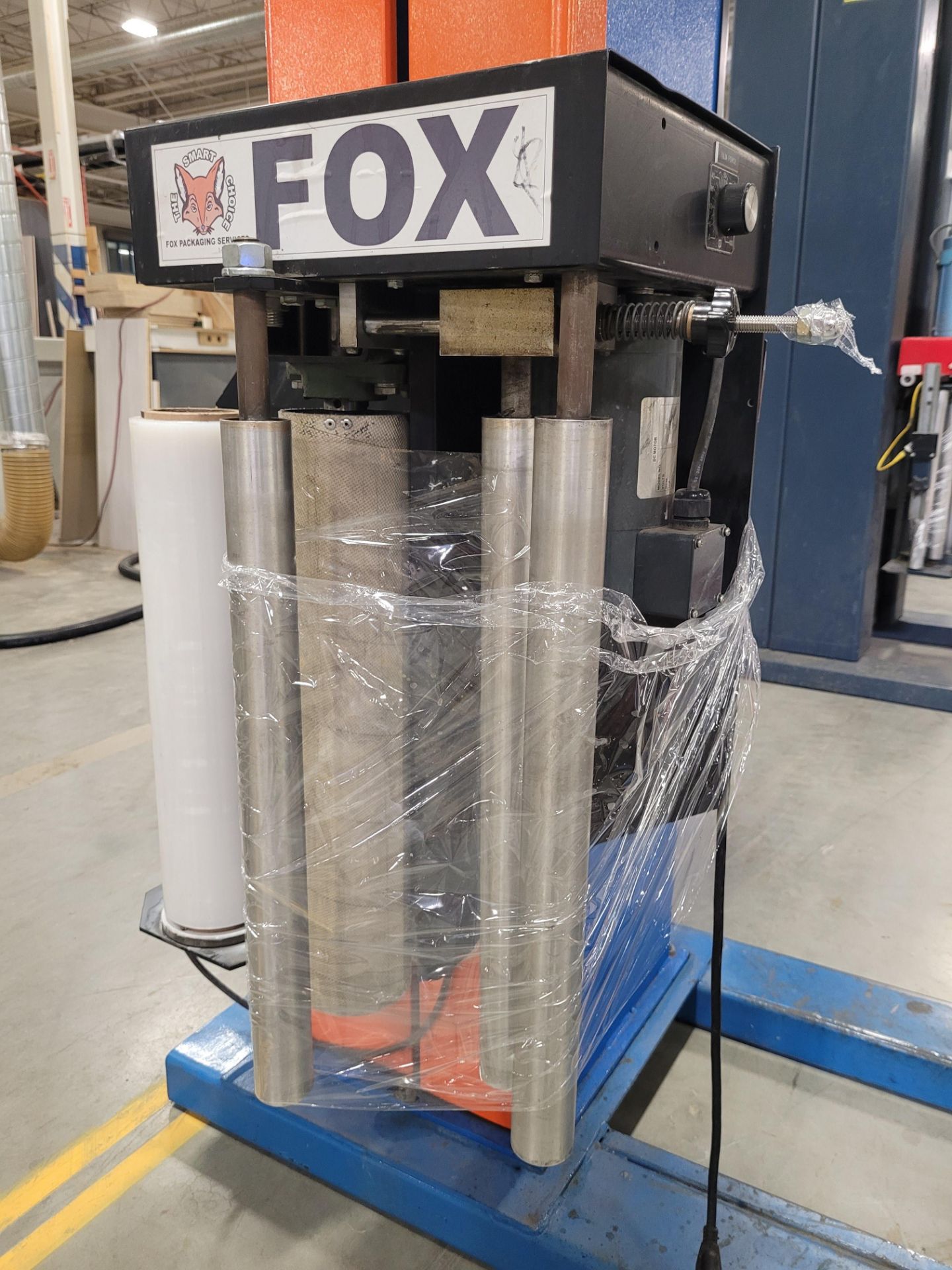 FOX C4 48" TURNTABLE TYPE AUTOMATIC PALLET WRAPPER, S/N: C4-092412-166 - Image 2 of 4