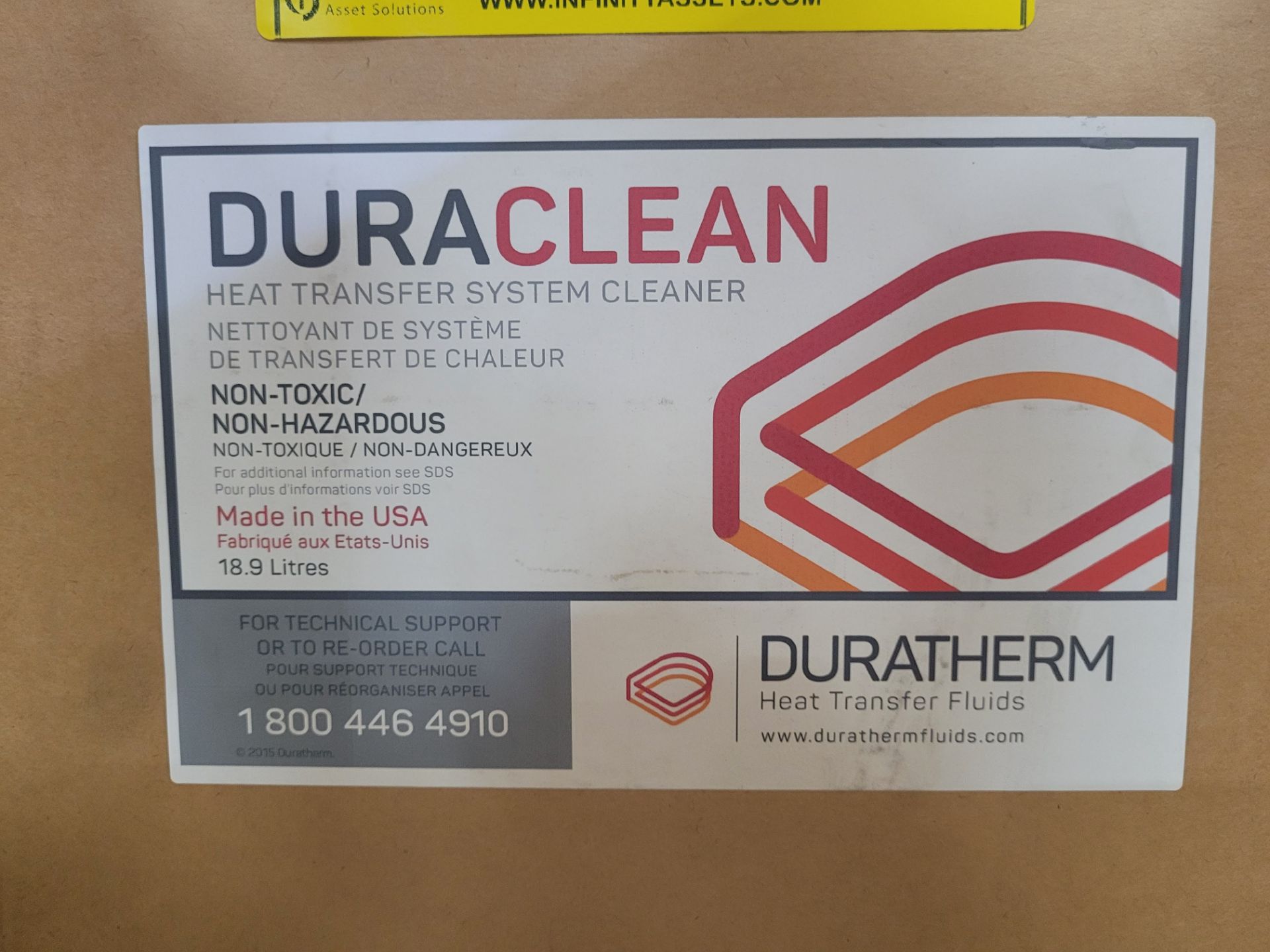 LOT - DURACLEAN HEAT TRANSFER SYSTEM CLEANER - Image 2 of 2