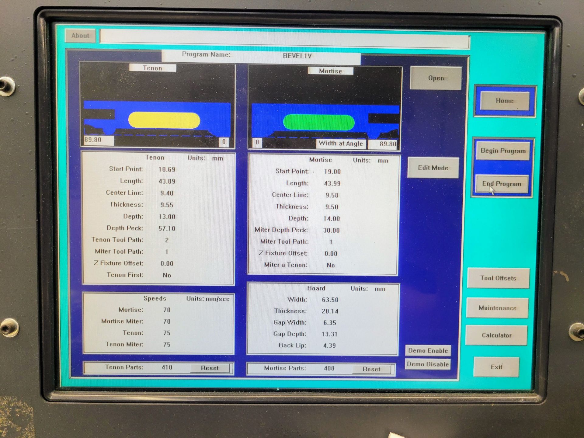 EST. 2014 PILLAR MACHINE MMTJ FULL 3-AXIS CNC MACHINING CENTER, MITERING, MORTISING, TENONING, S/N - Image 5 of 5