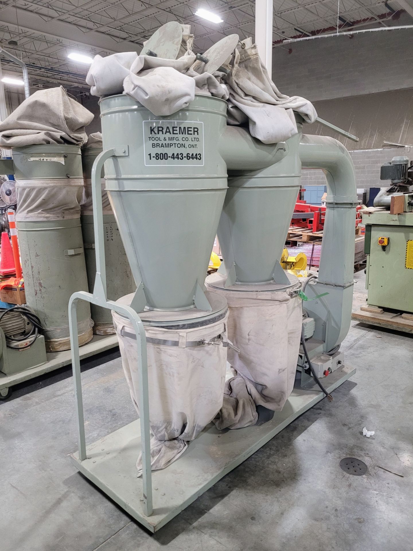 KRAEMER, KTM-S5212- CYN SPECIAL, 5HP DUAL BAG PORTABLE DUST COLLECTOR - Image 3 of 3