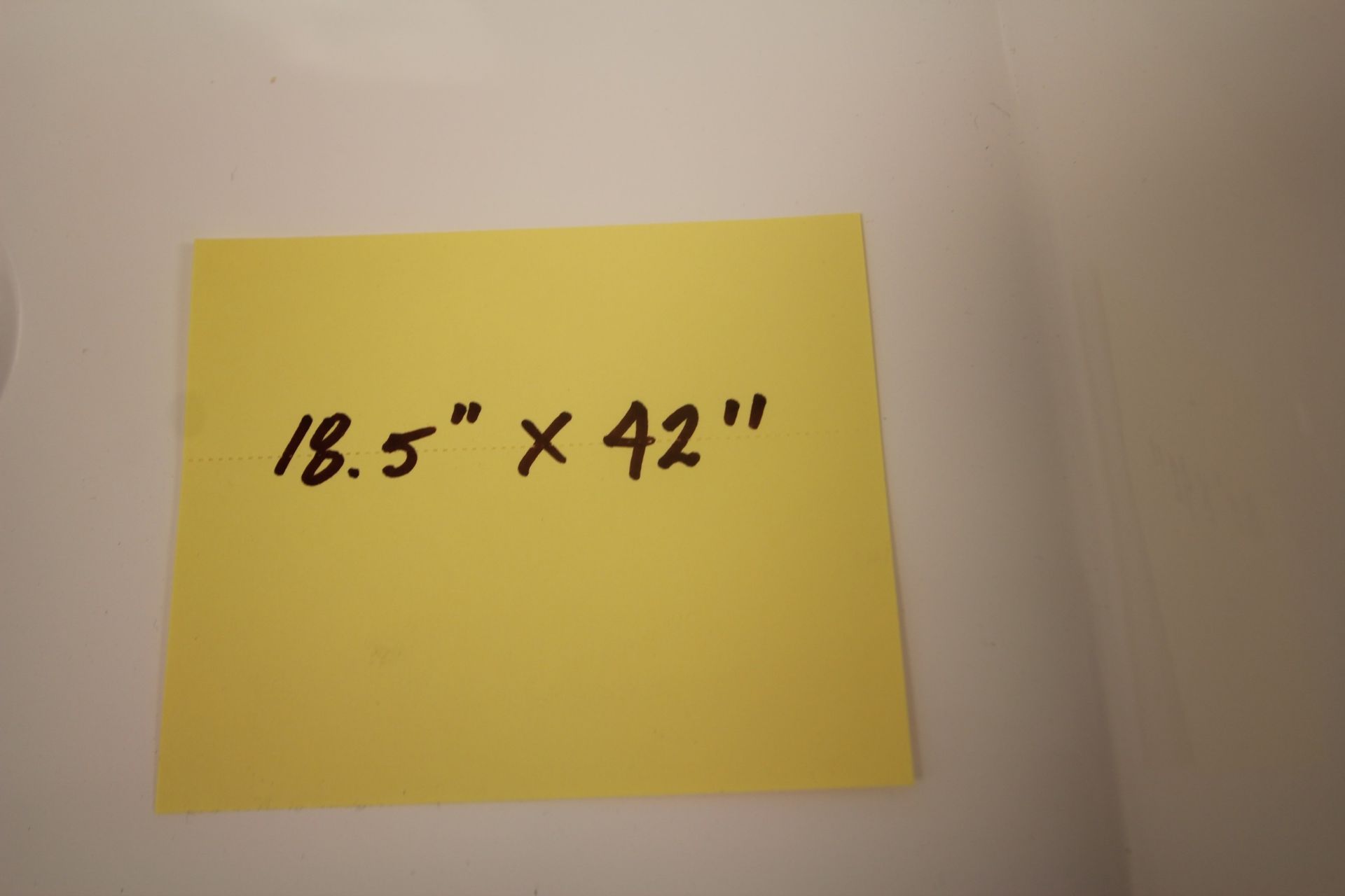 SHOWROOM DISPLAY FLOATING BATHROOM VANITY W/ SINK, CUPBOARDS, 18.5" X 42" - Image 3 of 3
