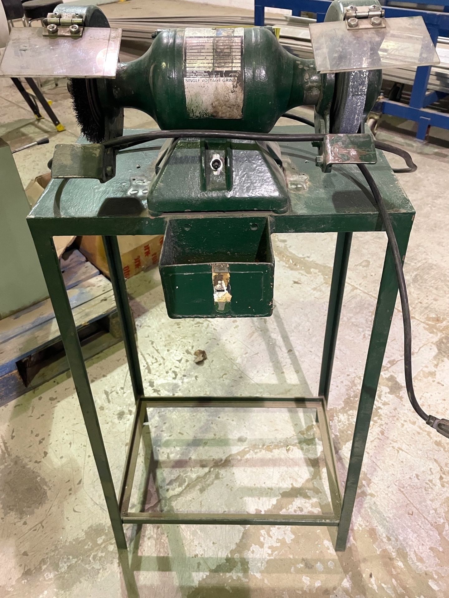 ROCKWELL 27-635 BENCH GRINDER, 1/3 HP (RIGGING FEE $25) - Image 3 of 3