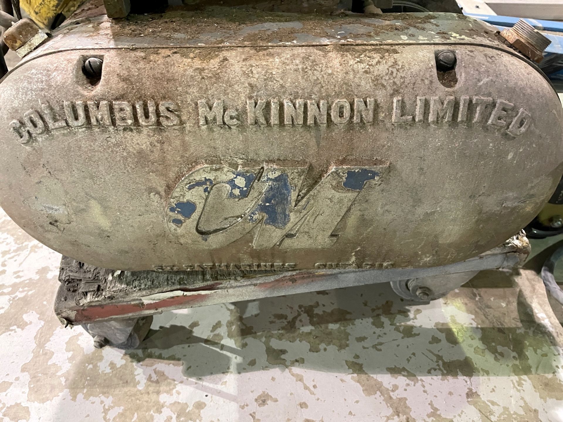 COLUMBUS MCKINNON LIMITED THREE TON HOIST, S/N 912696-01 (RIGGING FEE $25) - Image 3 of 4