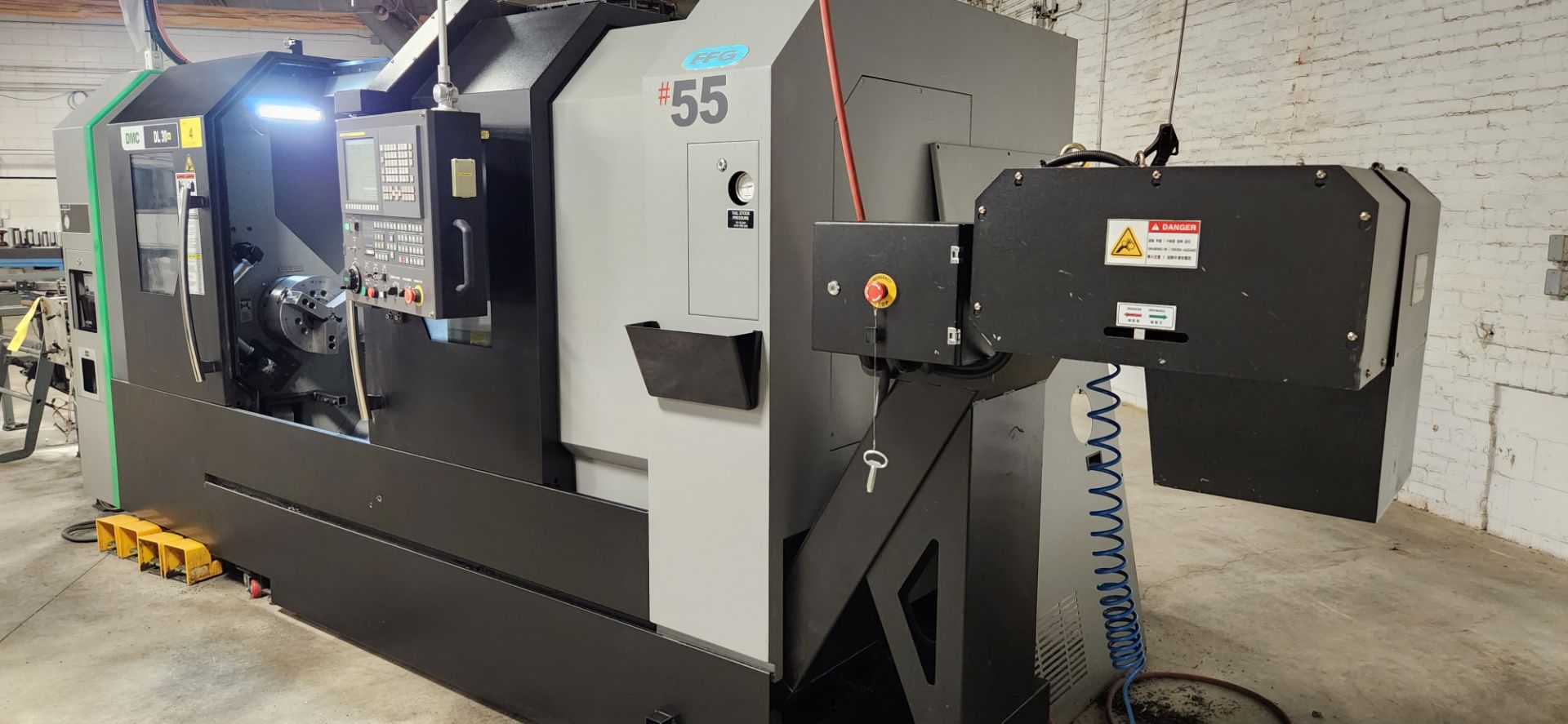 2018 DMC DL30 CNC TURNING CENTER WITH FANUC OI-TF CNC CONTROL, 24.02” SWING, 15.75” MAX. CUTTING - Image 2 of 9