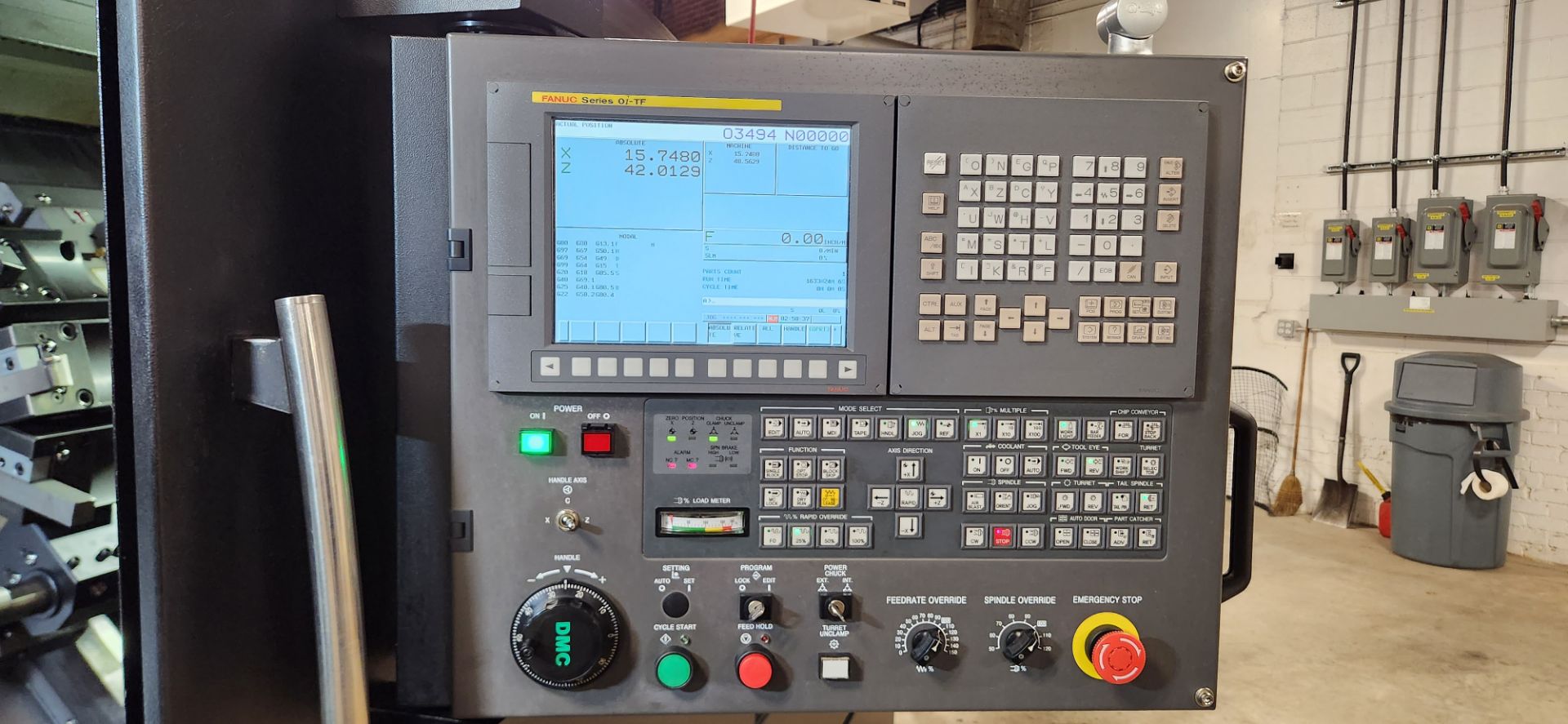 2018 DMC DL30L CNC HEAVY TURNING CENTER WITH FANUC OI-TF CNC CONTROL, 24.02” SWING, 15.75” MAX. - Image 6 of 11