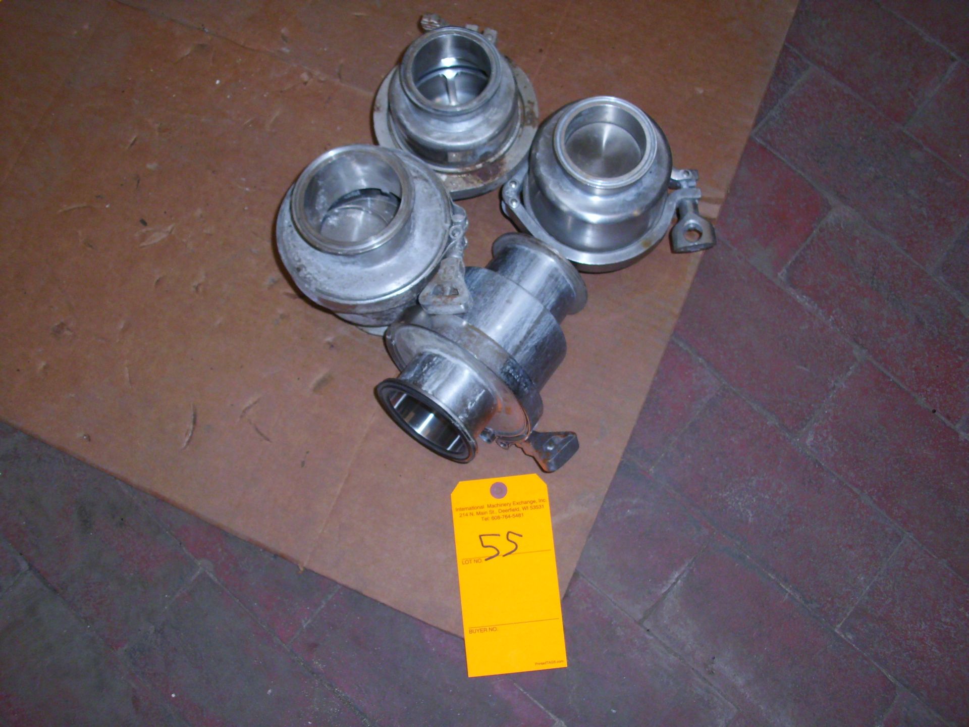 3" In-Line S/S Check Valves