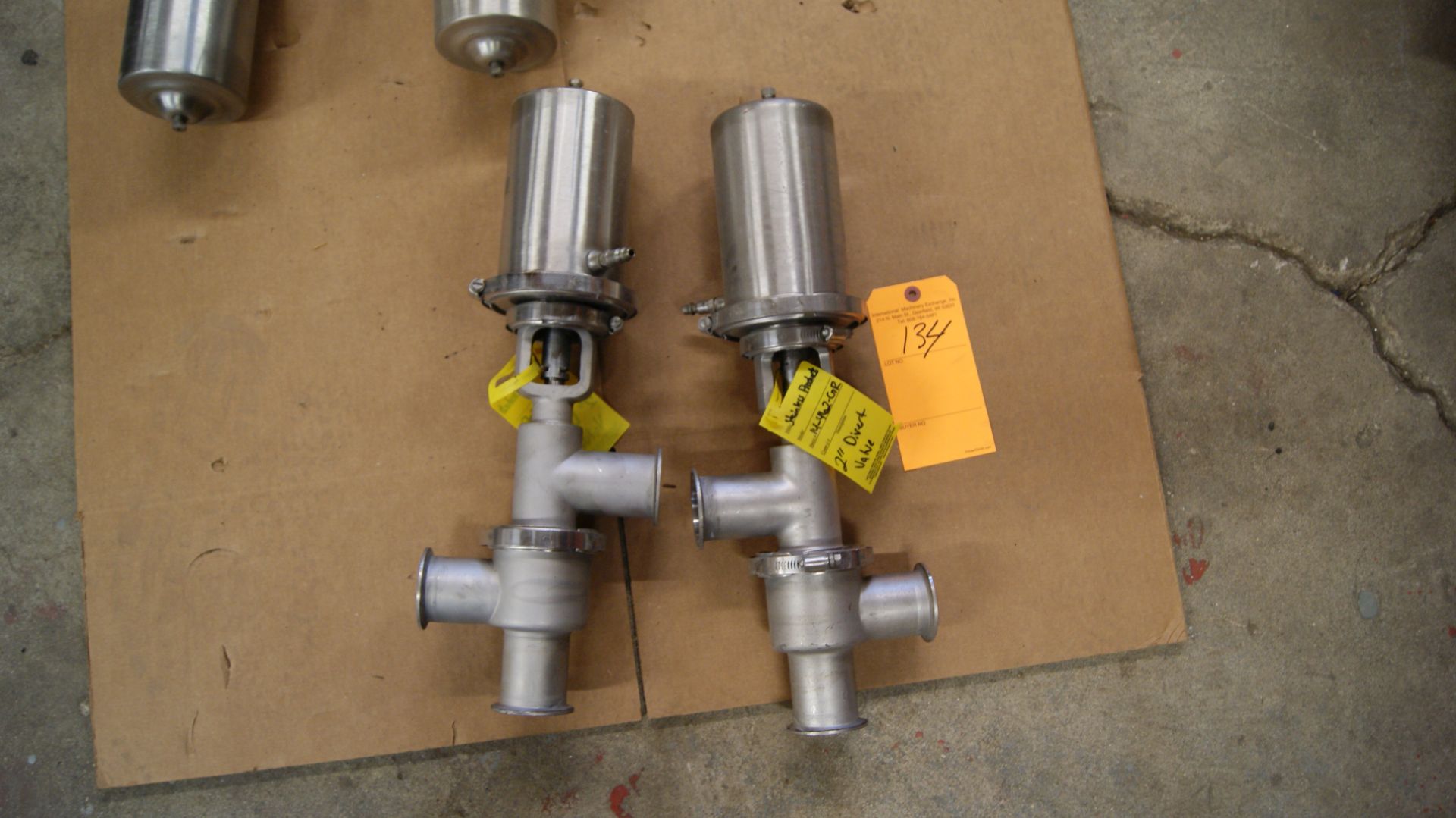 S/S 2" Stainless Products Divert Type Air Valves