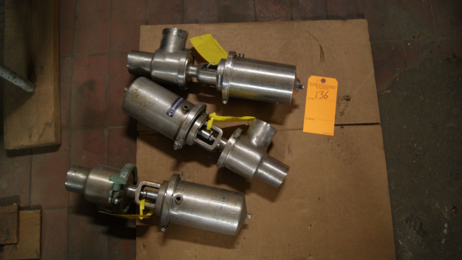 S/S 2.5" G&H Stop Type Air Valves