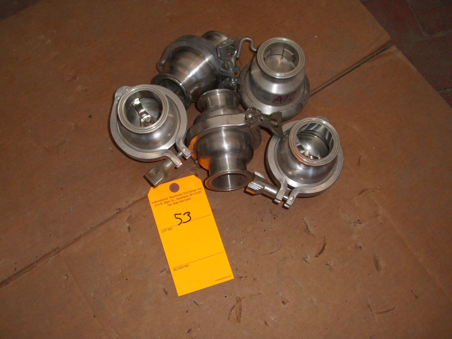 2" In-Line S/S Check Valves