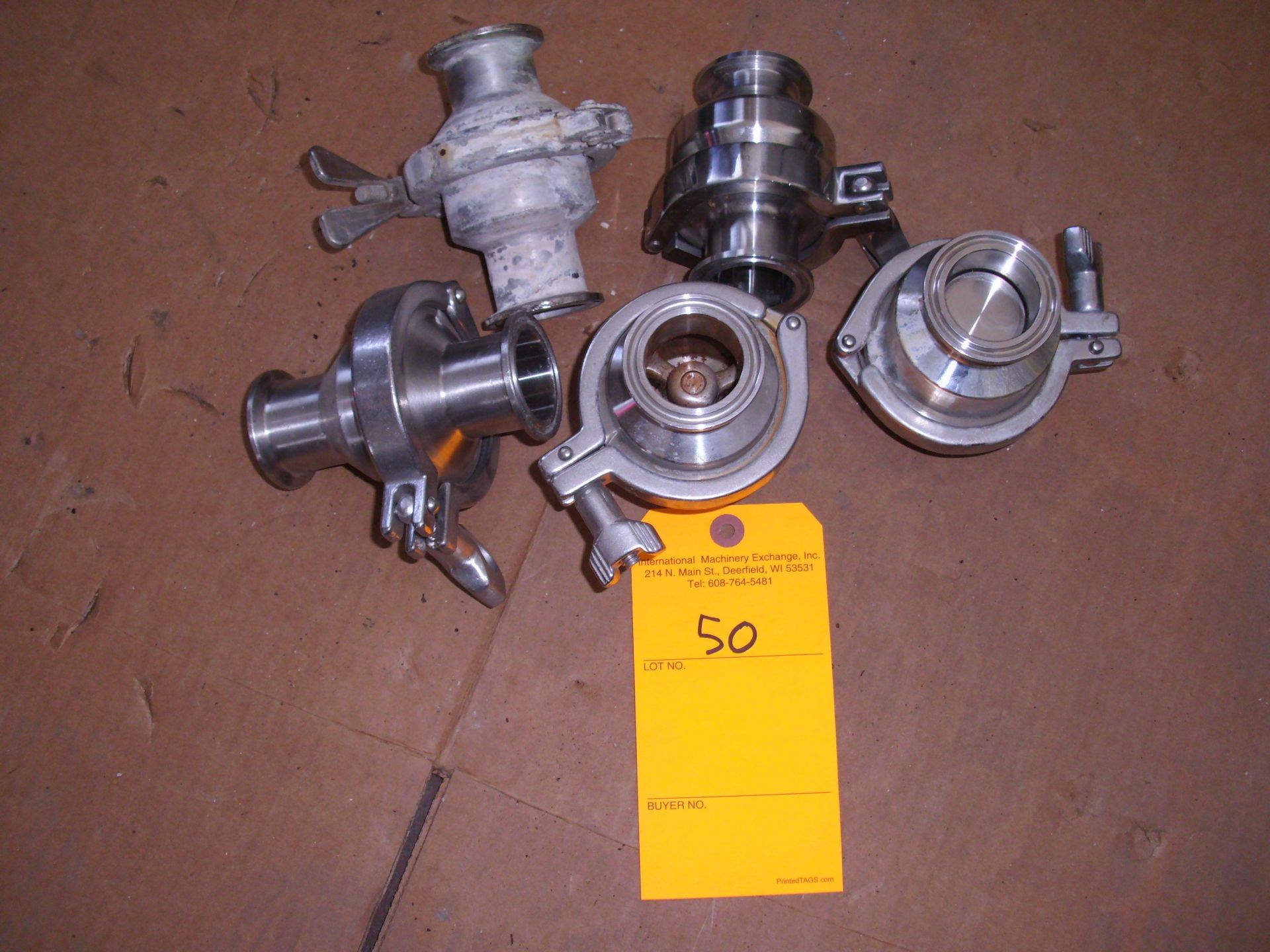 1.5" In-Line S/S Check Valves