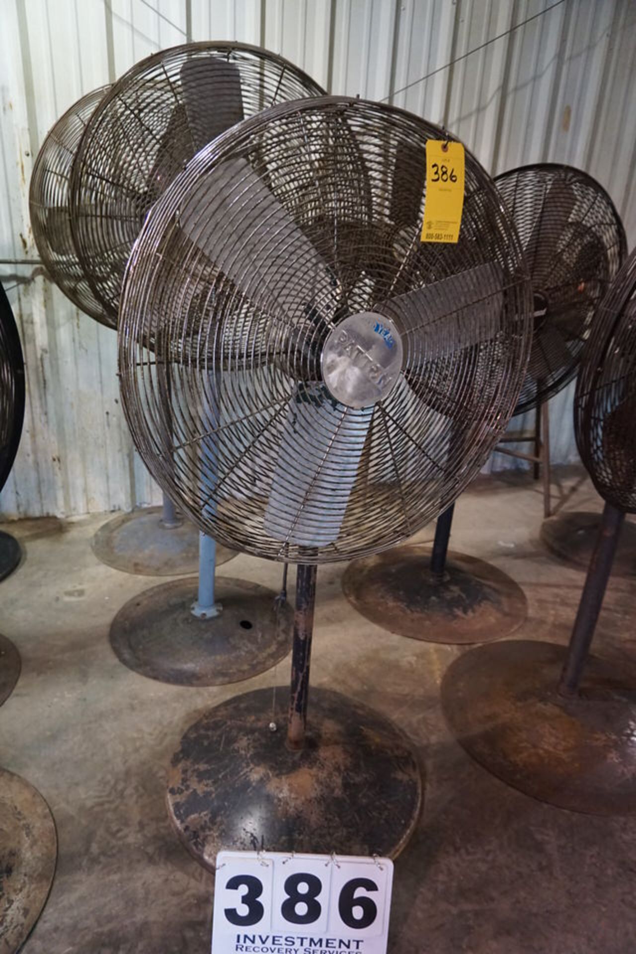 (3) 30" PEDESTAL FANS