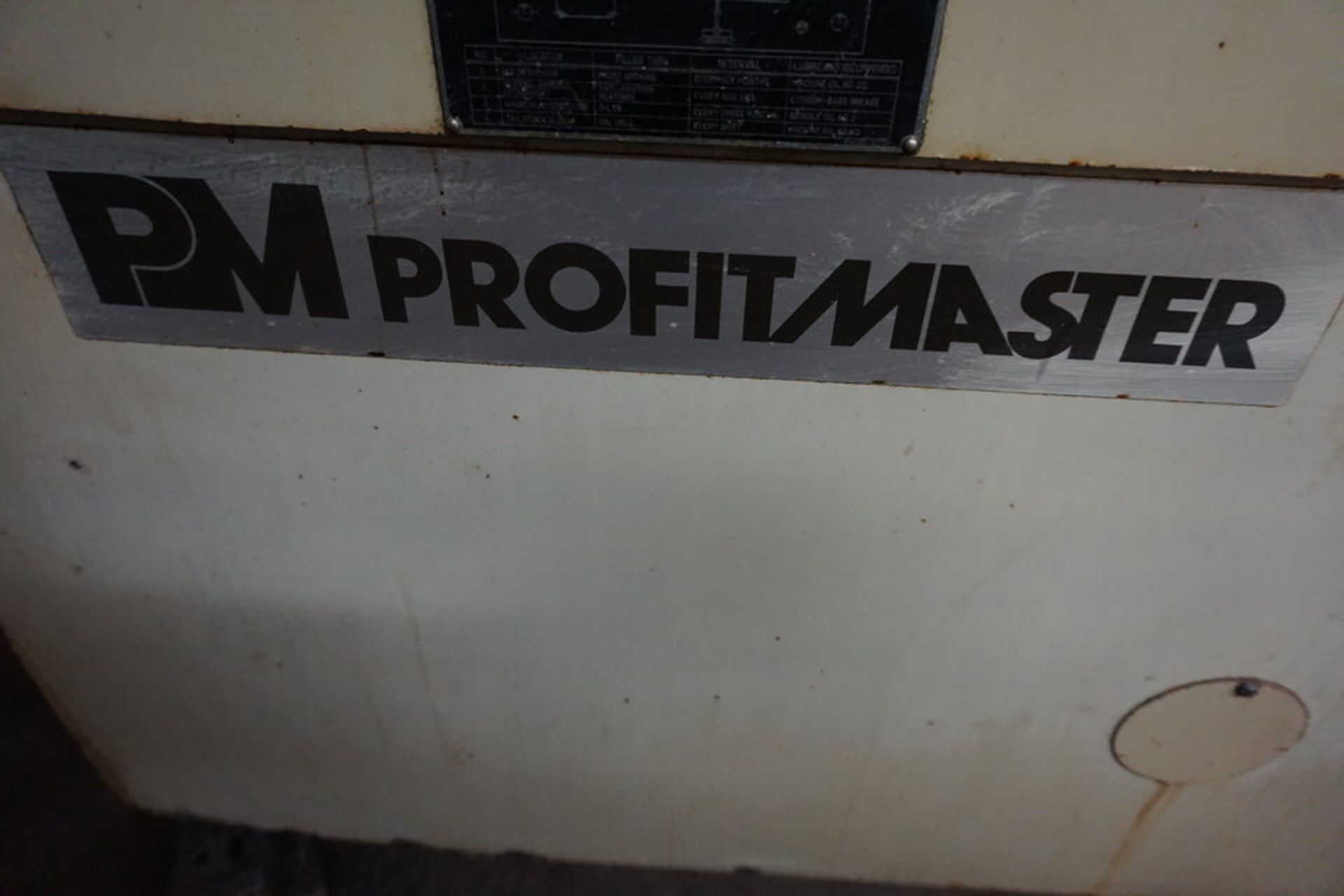 PM PRO FIT OD GRINDER, TYPE: 12 X 60 W/ ASSORT TOOLING AS SHOWN - Image 2 of 9