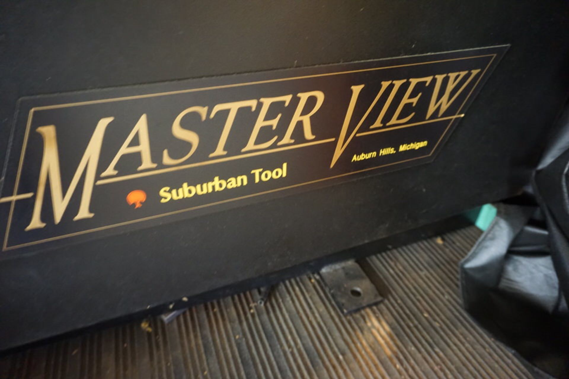 SUBURBAN TOOL MASTER VIEW OPTICAL COMPARATOR APPROX 14" SCREEN W/ STAND - Image 2 of 5