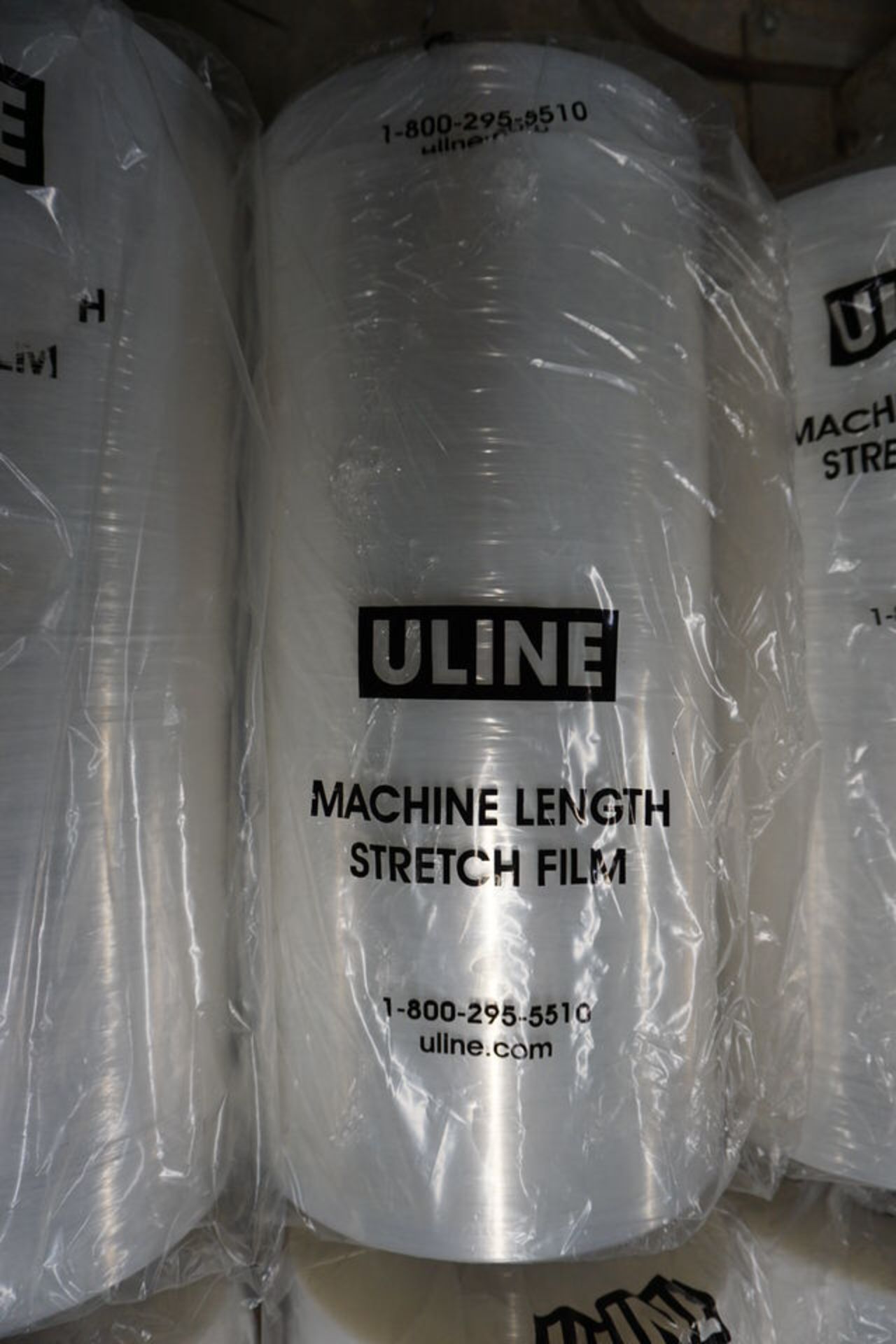 (7) ROLLS OF U LINE MACHINE LENGTH STRETCH FILM 20" X 4,000' FOR STRETCH WRAP MACHINE - Image 2 of 2