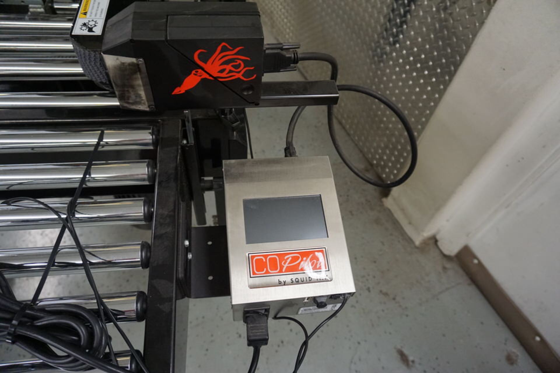 EASTY 5001651 CARTON SEALER W/ SQUID CO PILOT INKJET CODING DEVICE, MDL:128A - Image 7 of 9