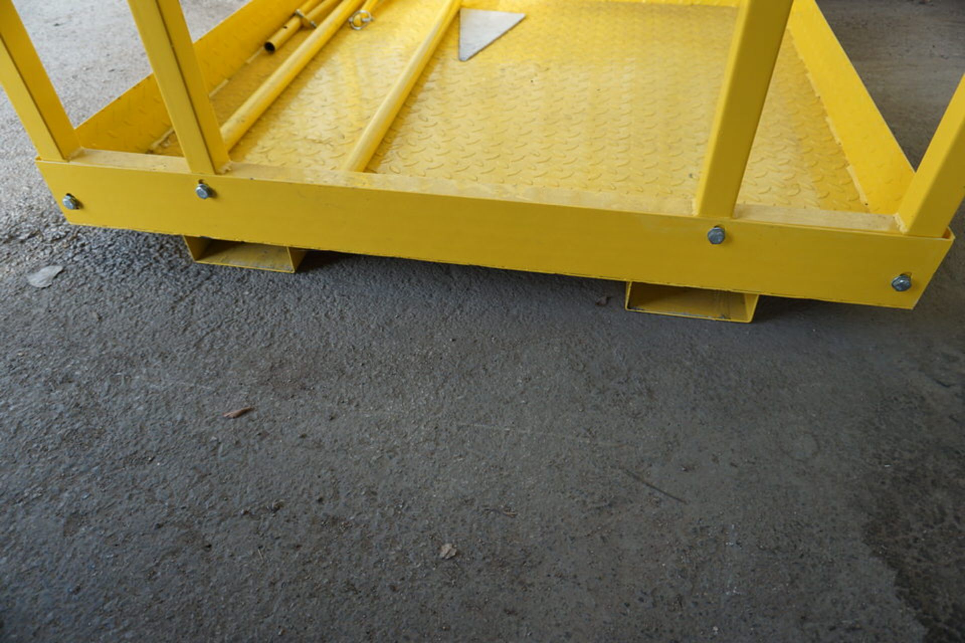 SAFTEY CAGE FOR FORKLIFT, APPROX 42" X 44" - Image 4 of 4