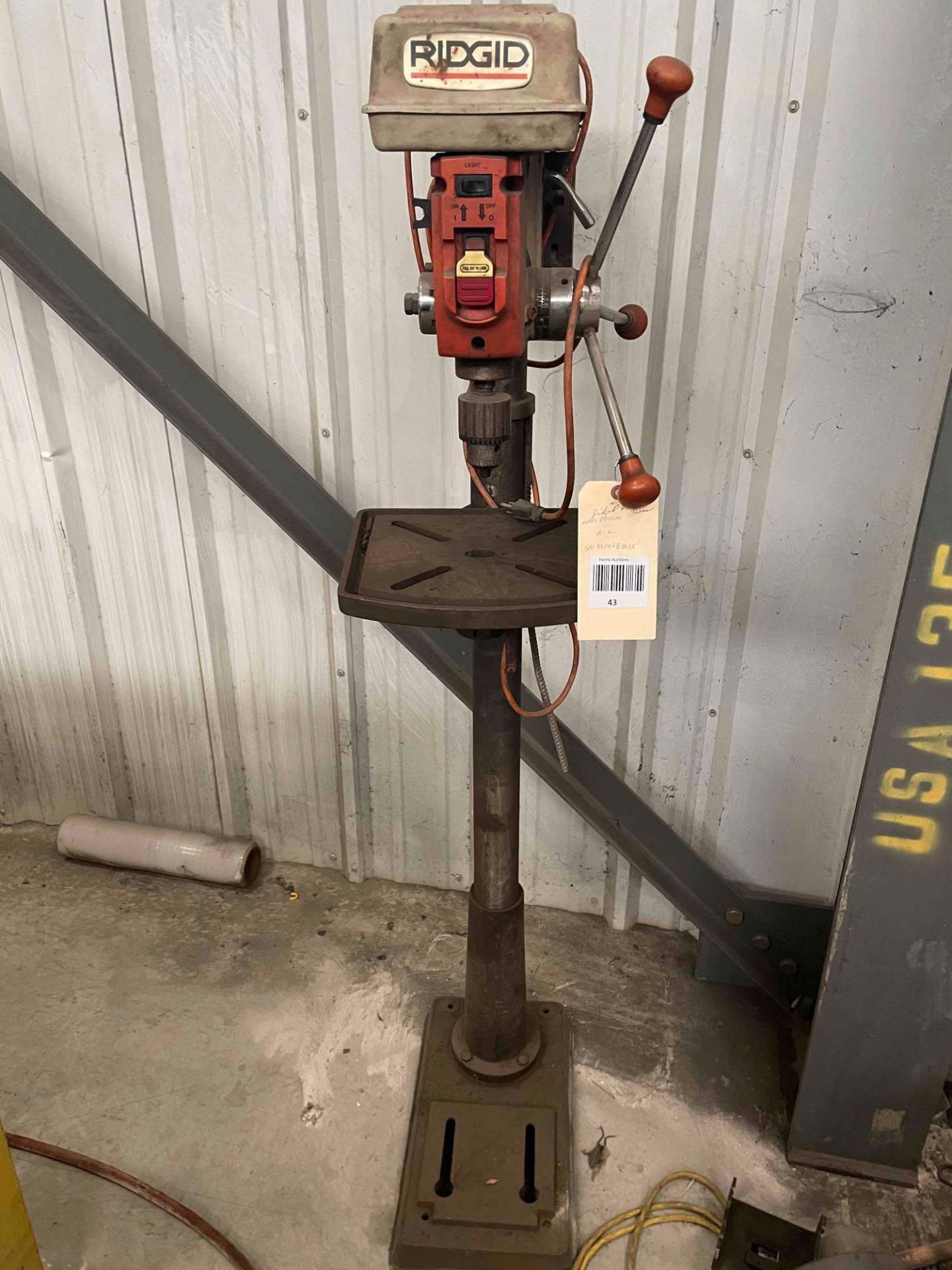 Ridgid Pedestal Drill Press, Model DP15000