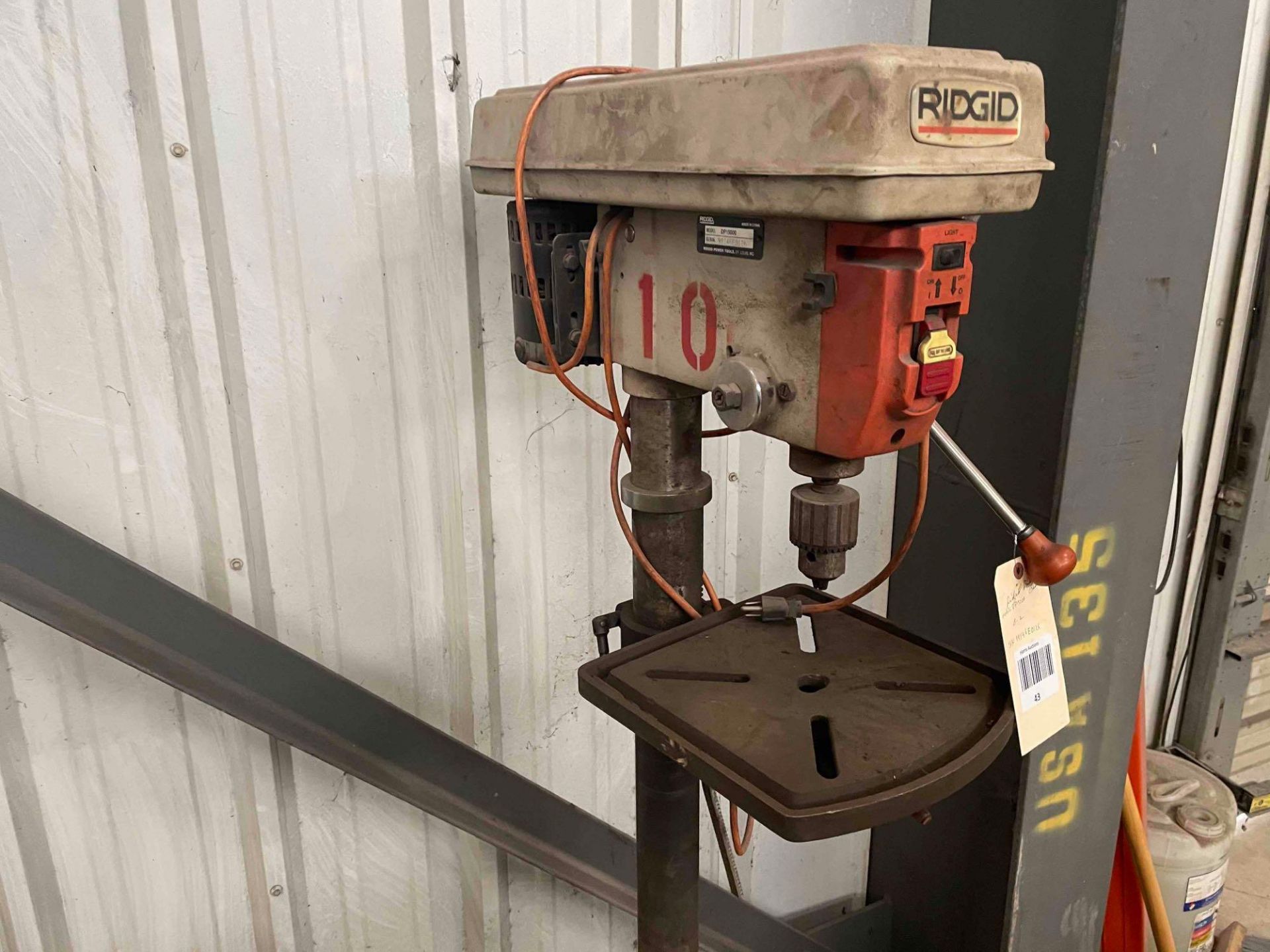 Ridgid Pedestal Drill Press, Model DP15000 - Image 3 of 6