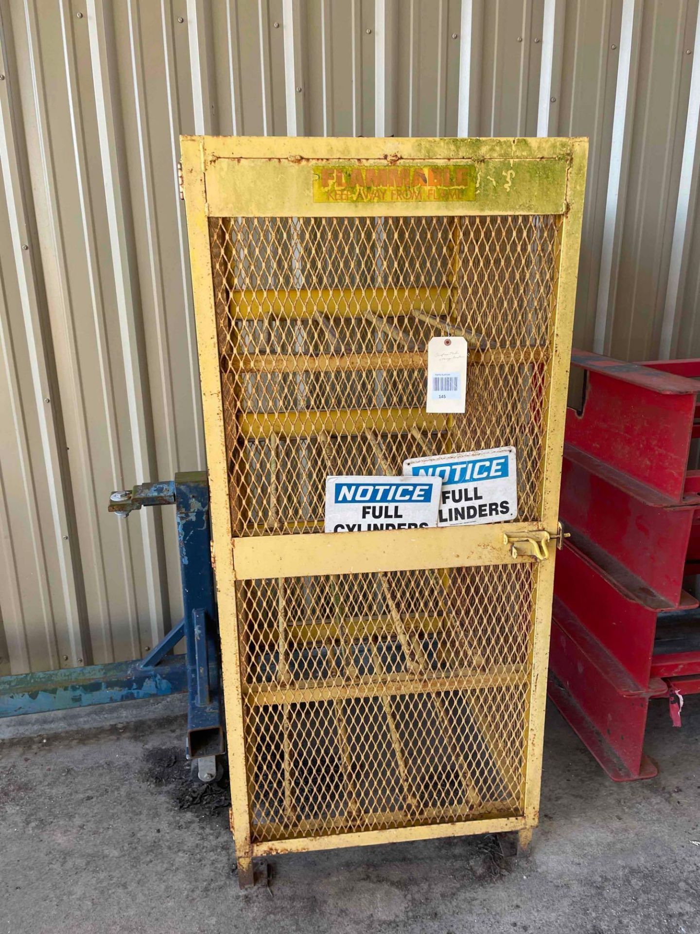 Propane Tank Cage 38” X 30” X 70”