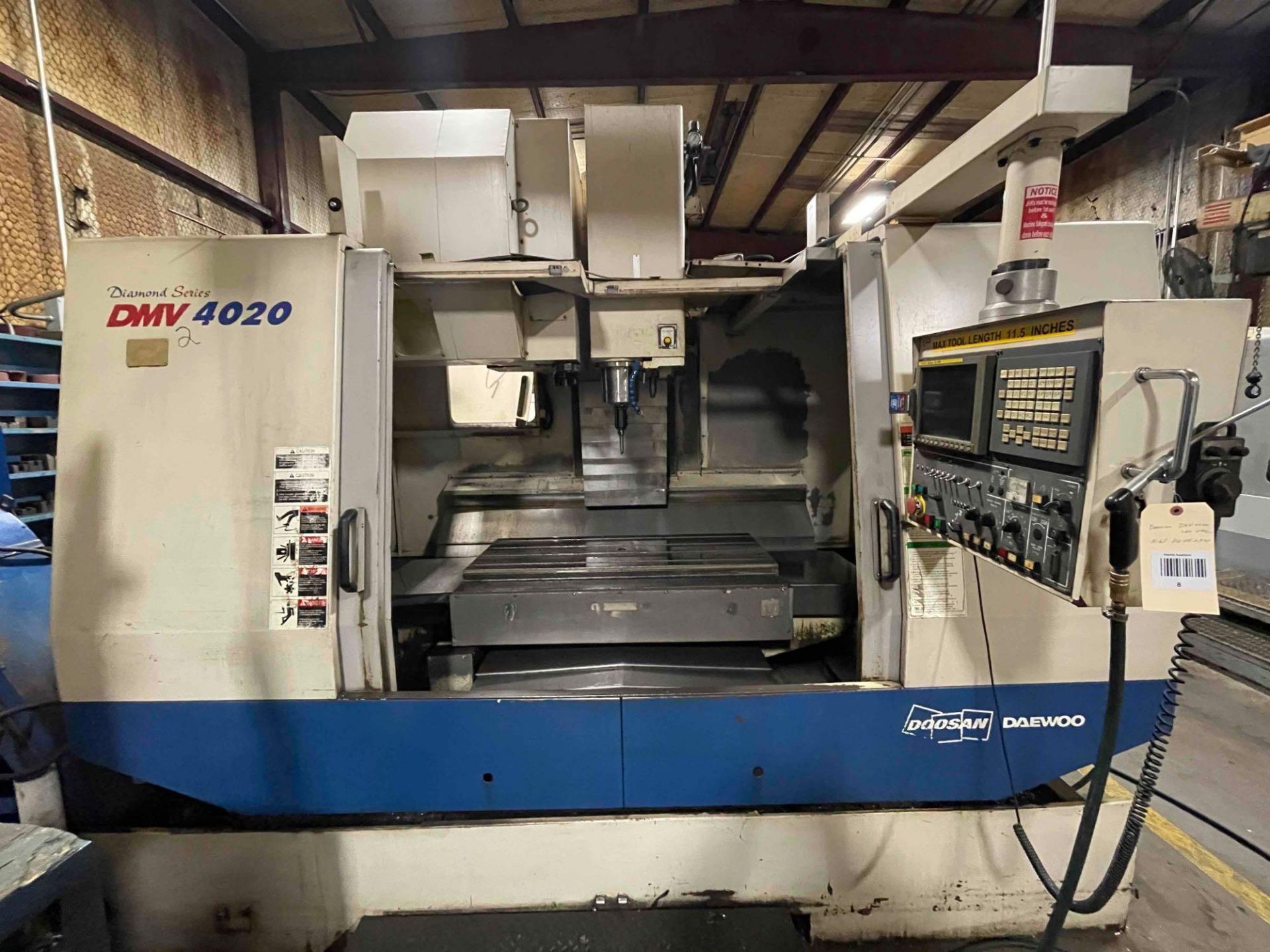 Daewoo DMV4020 CNC Vertical Machining Center