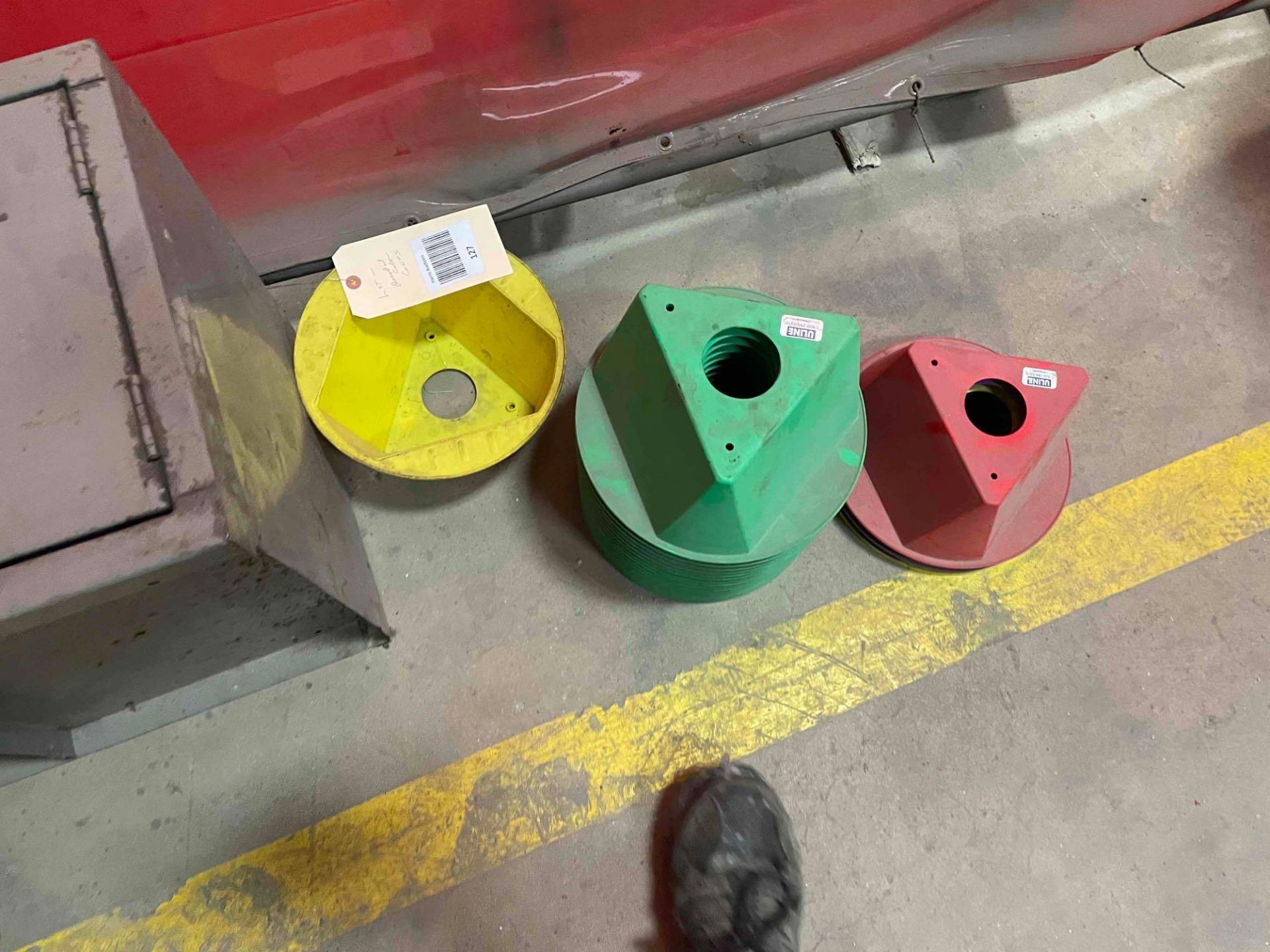 Lot: Job Cones - Assorted Colors for staging