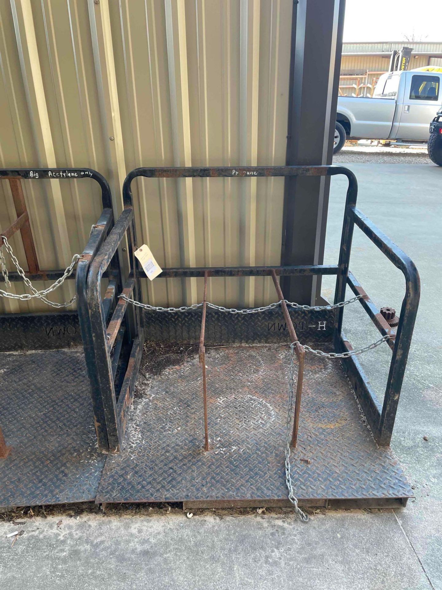 Propane Tank Storage Rack