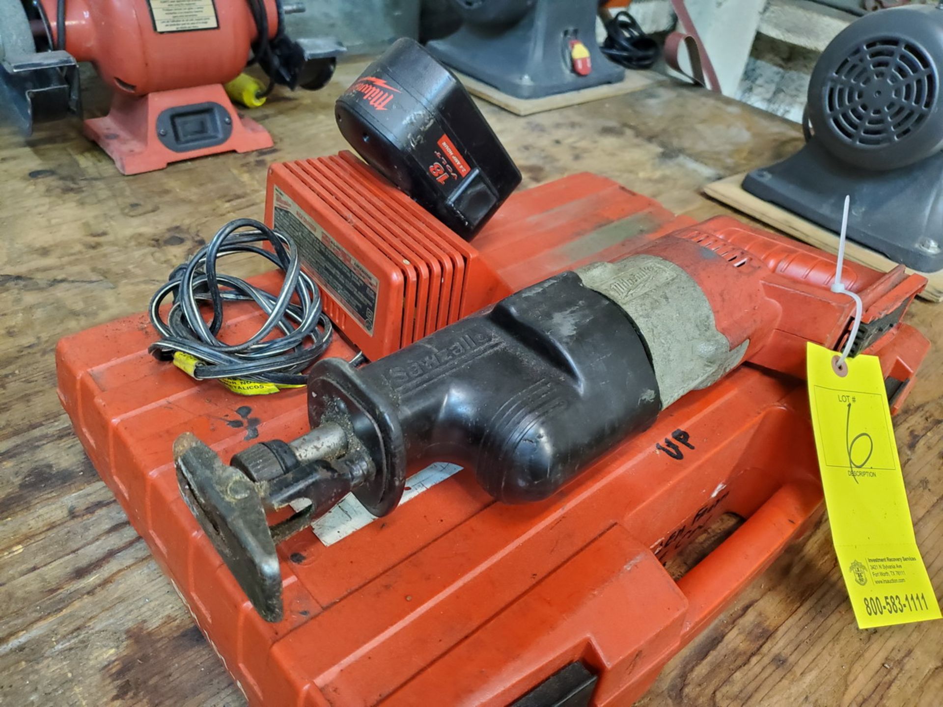 Milwaukee Sawzall Saw 18V; W/ Battery Pack - Image 2 of 4