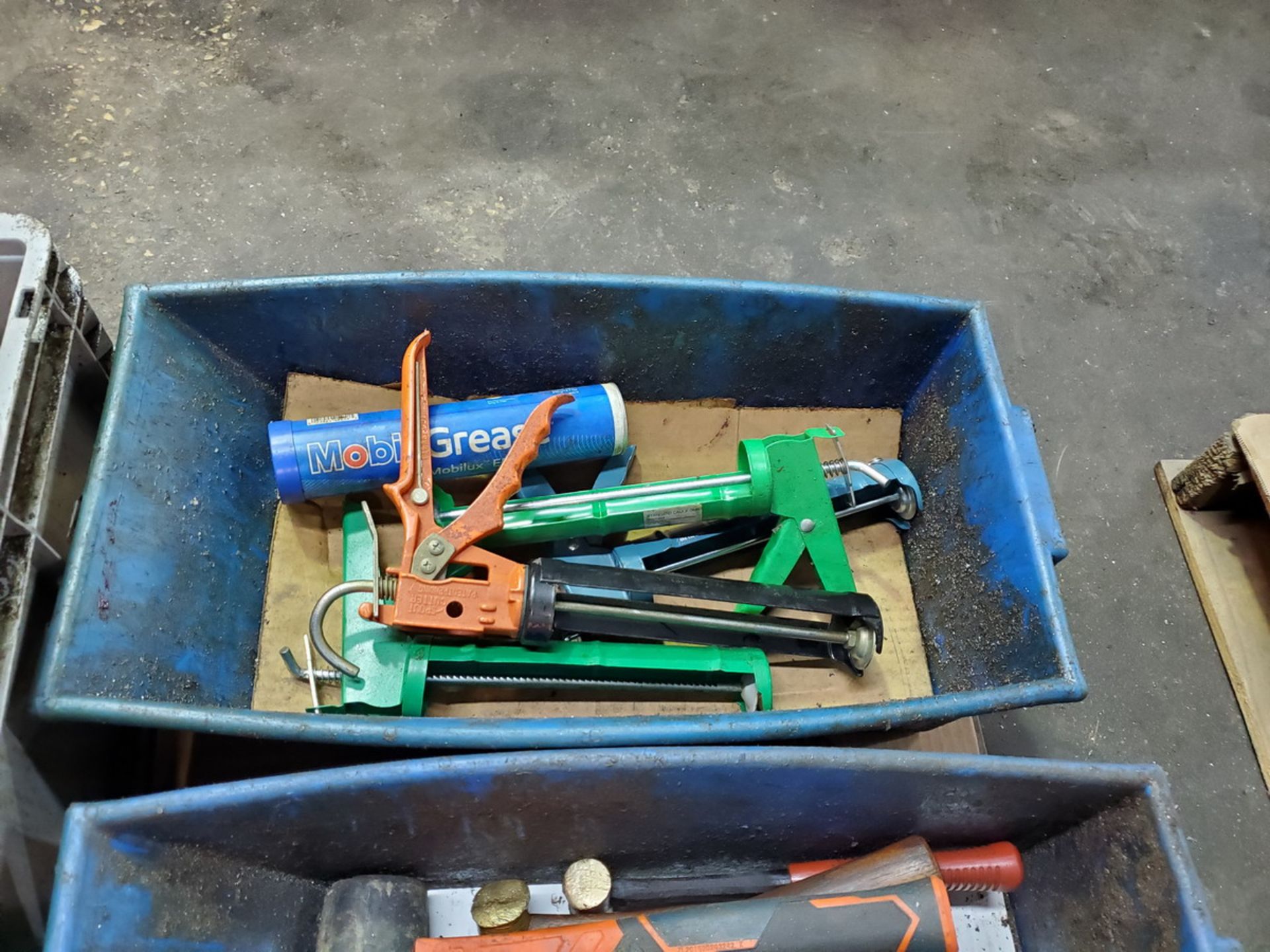 Assorted Material To Include But Not Limited To: Assorted Wrenches & Hammers, Grease Guns, Air Hose - Image 5 of 8