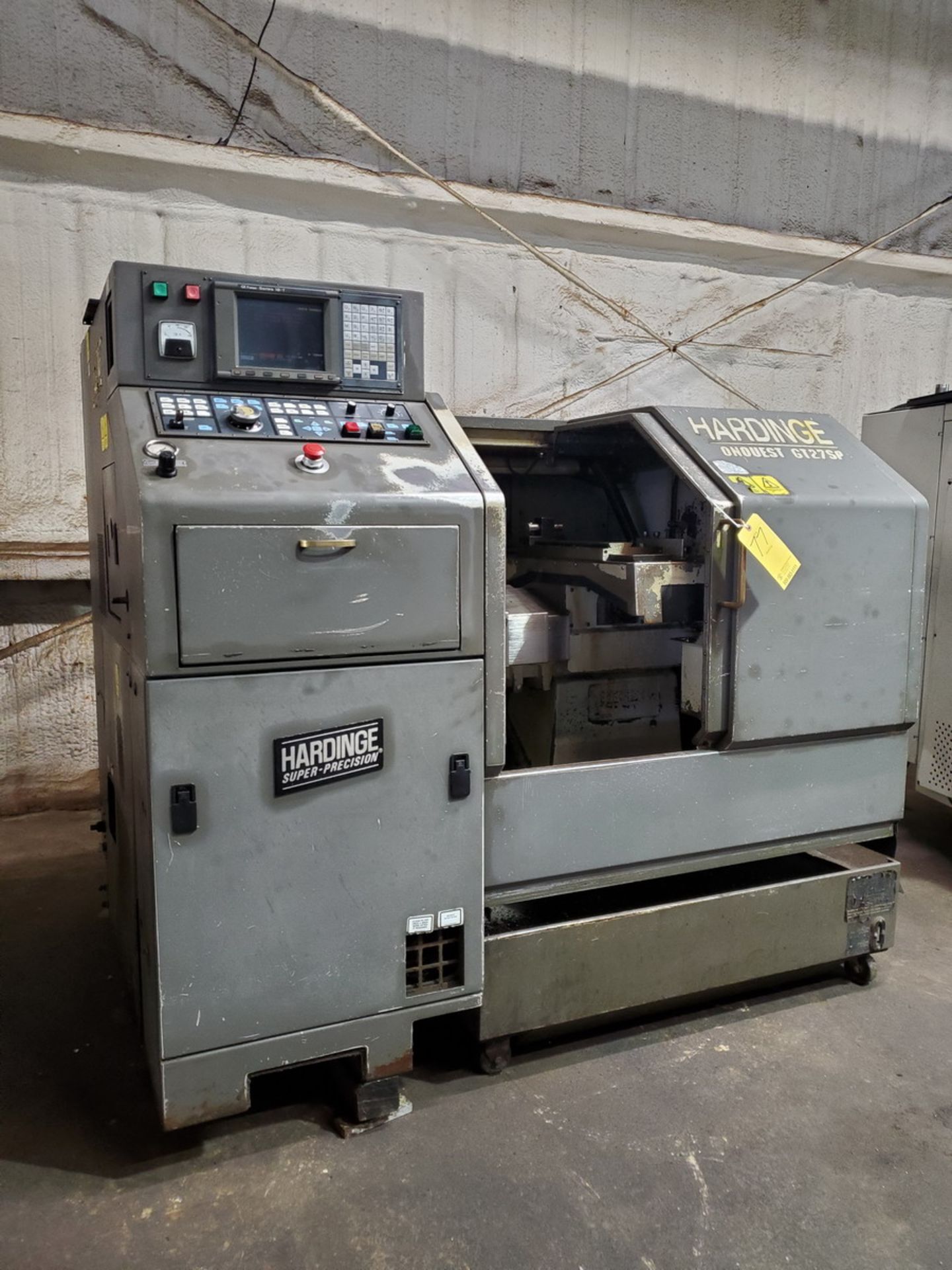 Hardinge Conquest GT27SP CNC Lathe 230V, 3PH, 50/60HZ; W/ GE Fanuc Series 18-T Controller; W/ - Image 2 of 10