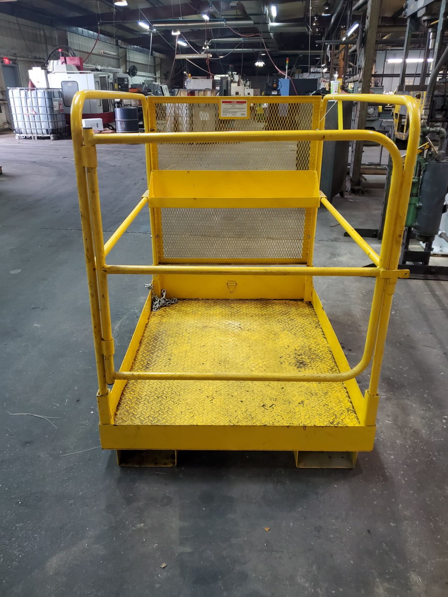 U-Line H-2771 Forklift Aerial Platform 36" x 48"; Cap: 1K - Image 3 of 4