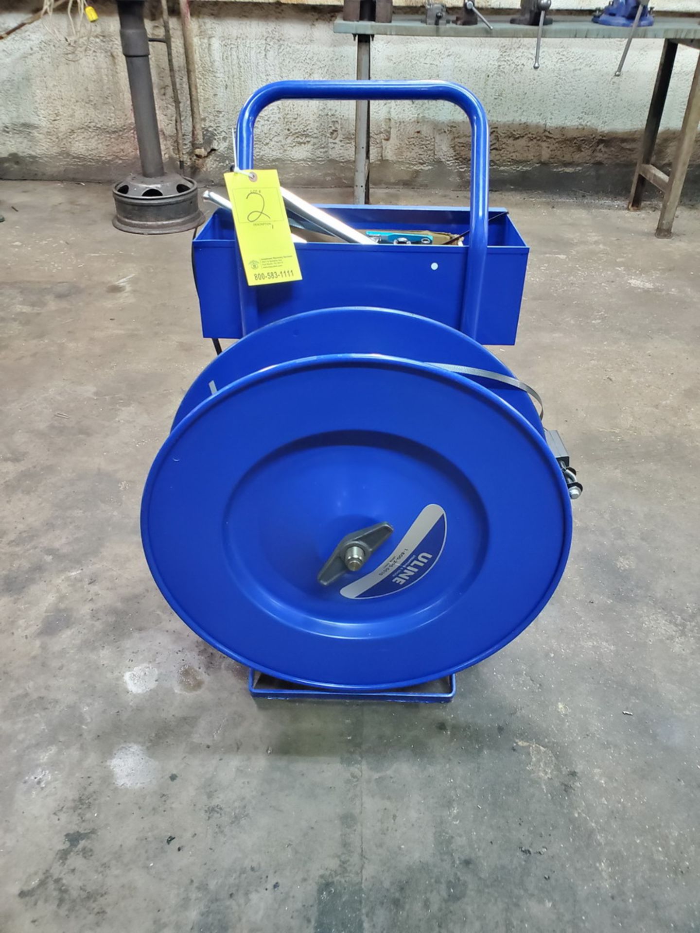 Banding Cart W/ Polyester Strapping; W/ Tooling