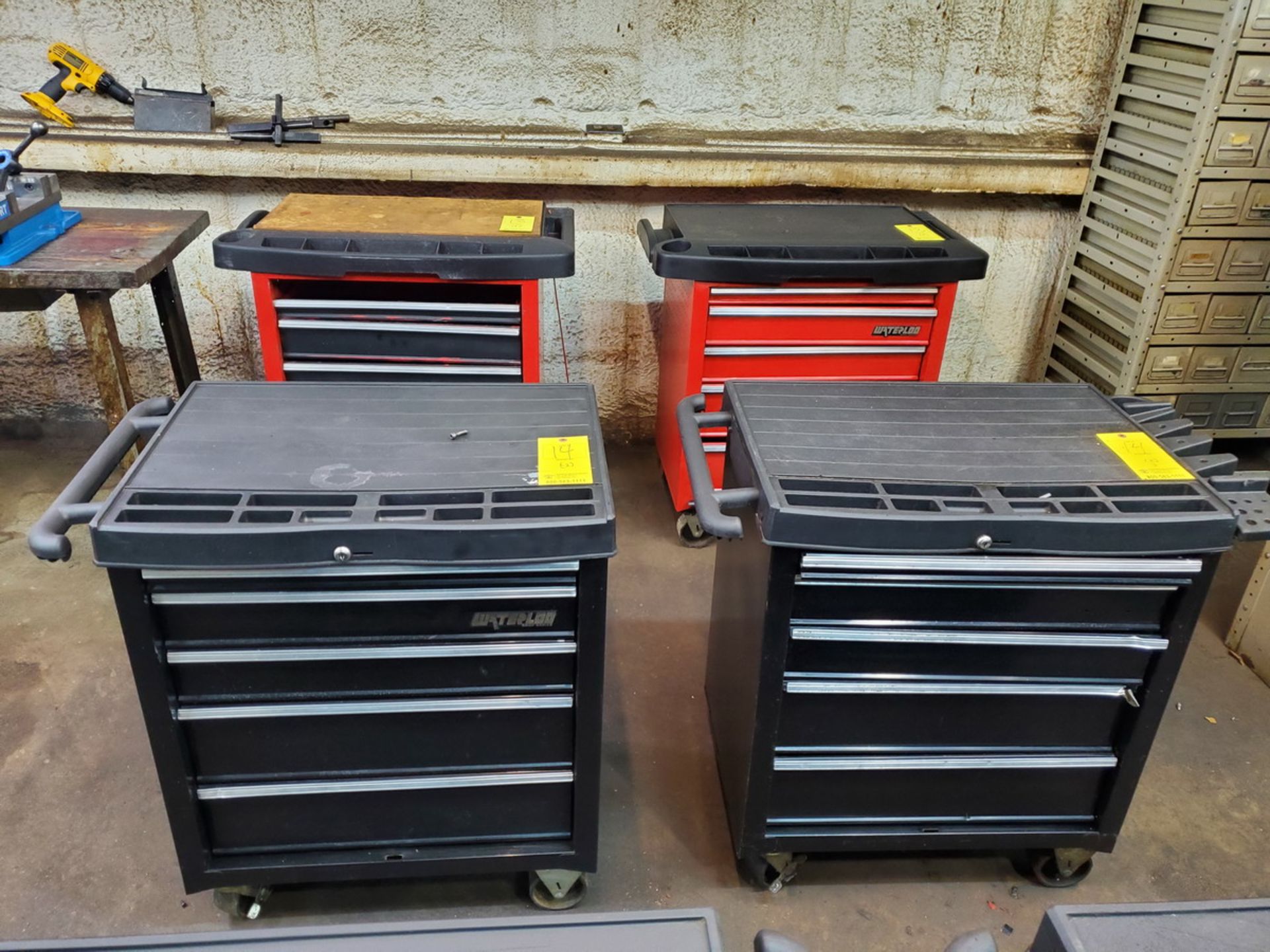 Waterloo (2) Rolling 5-Drawer Tool Boxes - Image 2 of 4