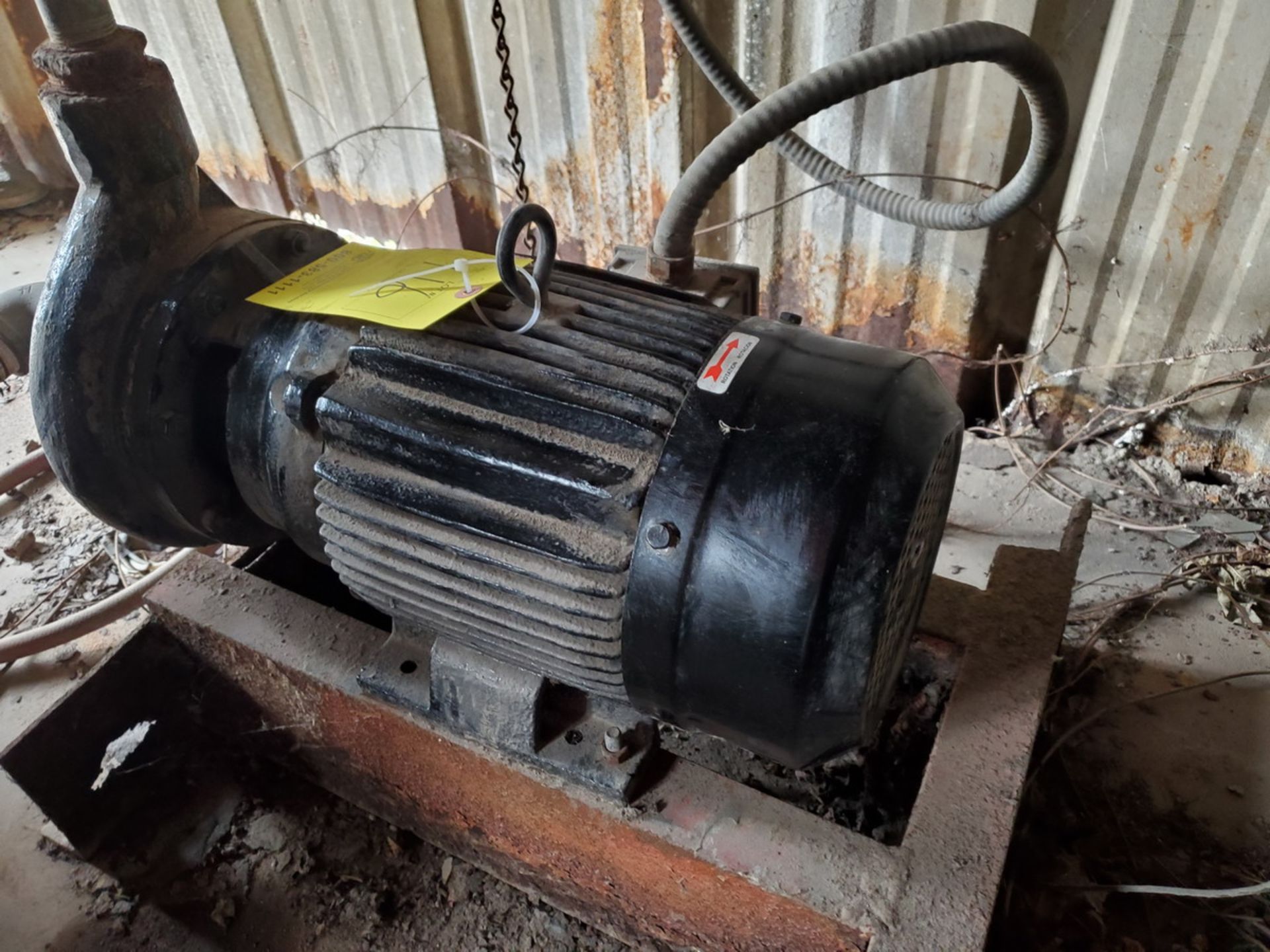 Dayton Pump 5HP, 460V, 6.3A, 60HZ, 3PH (Inside Small Warehouse) - Image 3 of 4