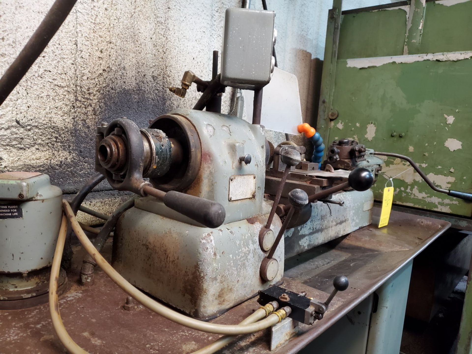 Hardinge DSM-59 Ele Speed Turrett Lathe 1HP, 3PH, 60HZ, 220V, 1" Thru Hole; W/ Accessories - Image 7 of 13