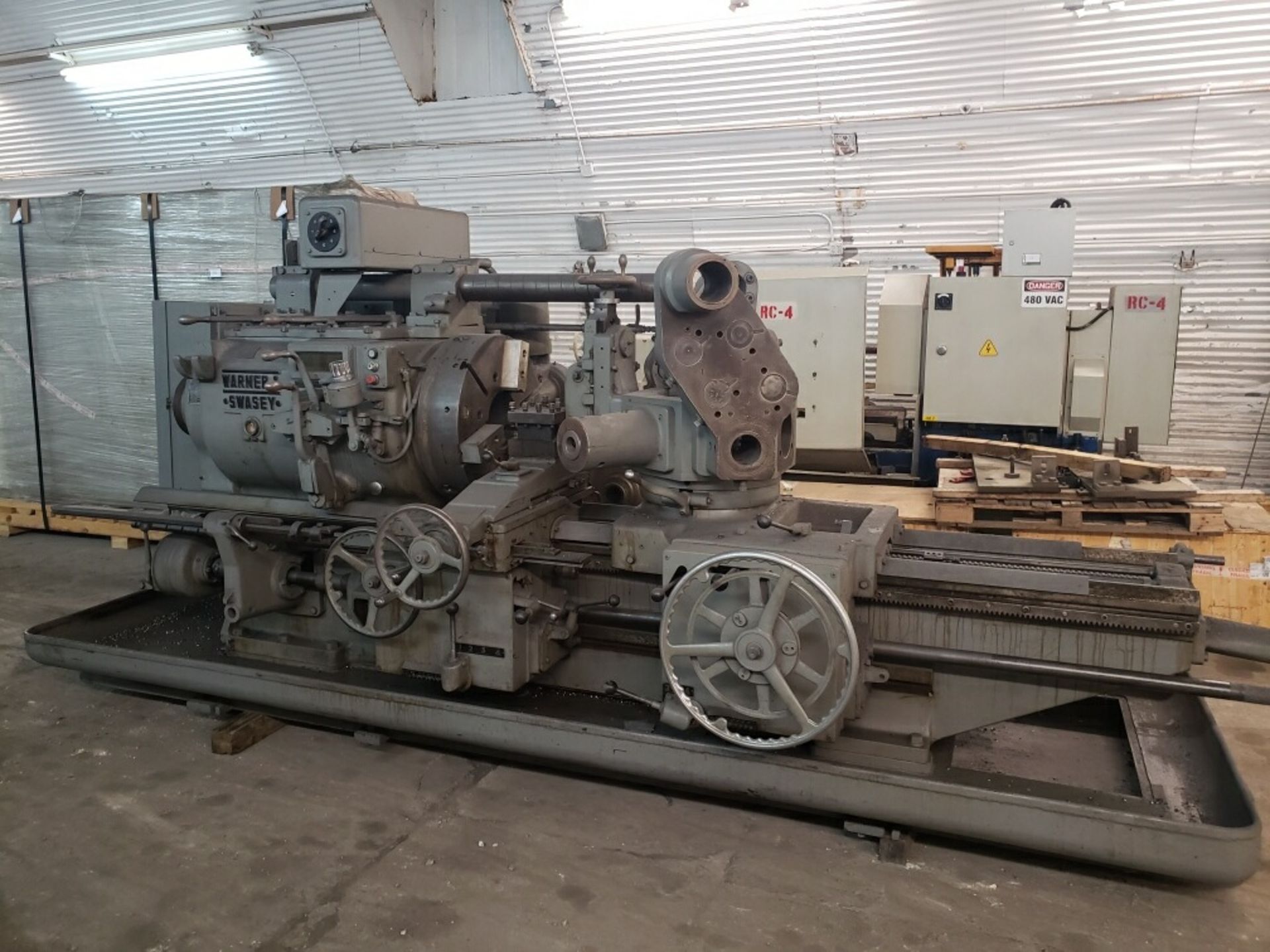 Warner Swasey 3A Turret Lathe w/ Cross Sliding Turret (LOCATION: Ft Worth, TX)