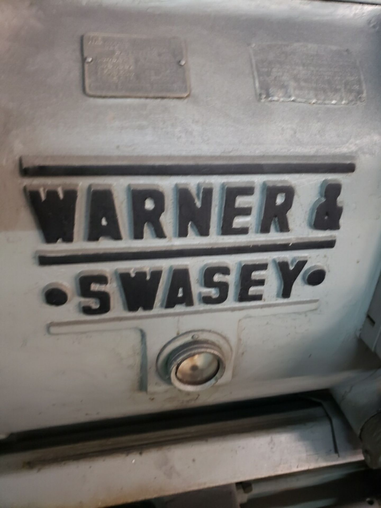 Warner Swasey 3A Turret Lathe w/ Cross Sliding Turret (LOCATION: Ft Worth, TX) - Image 2 of 3