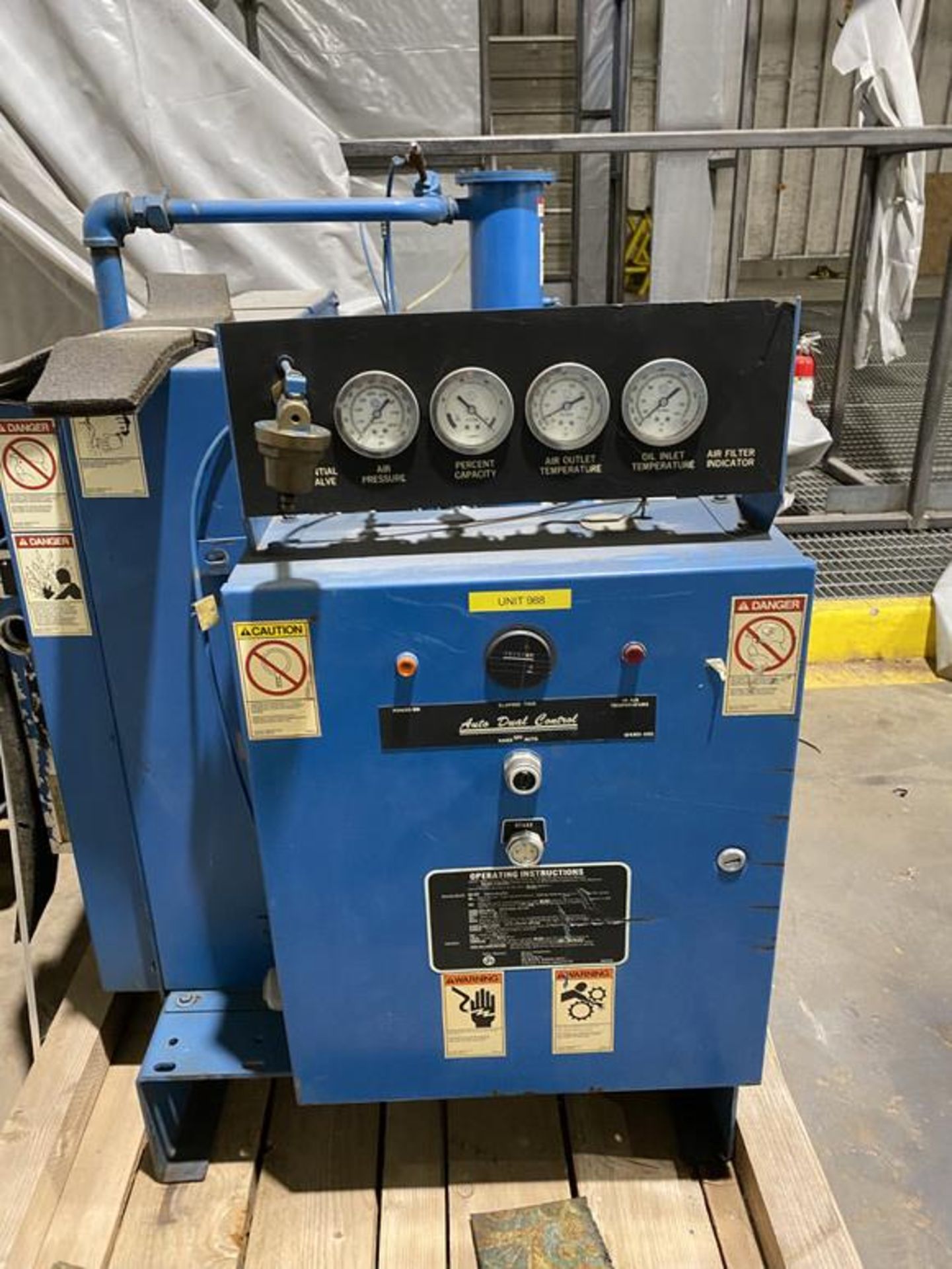 Quincy Rotary Air Compressor & Zek Air Dryer, Hrs: 8,757, 300 PSI - Image 2 of 4
