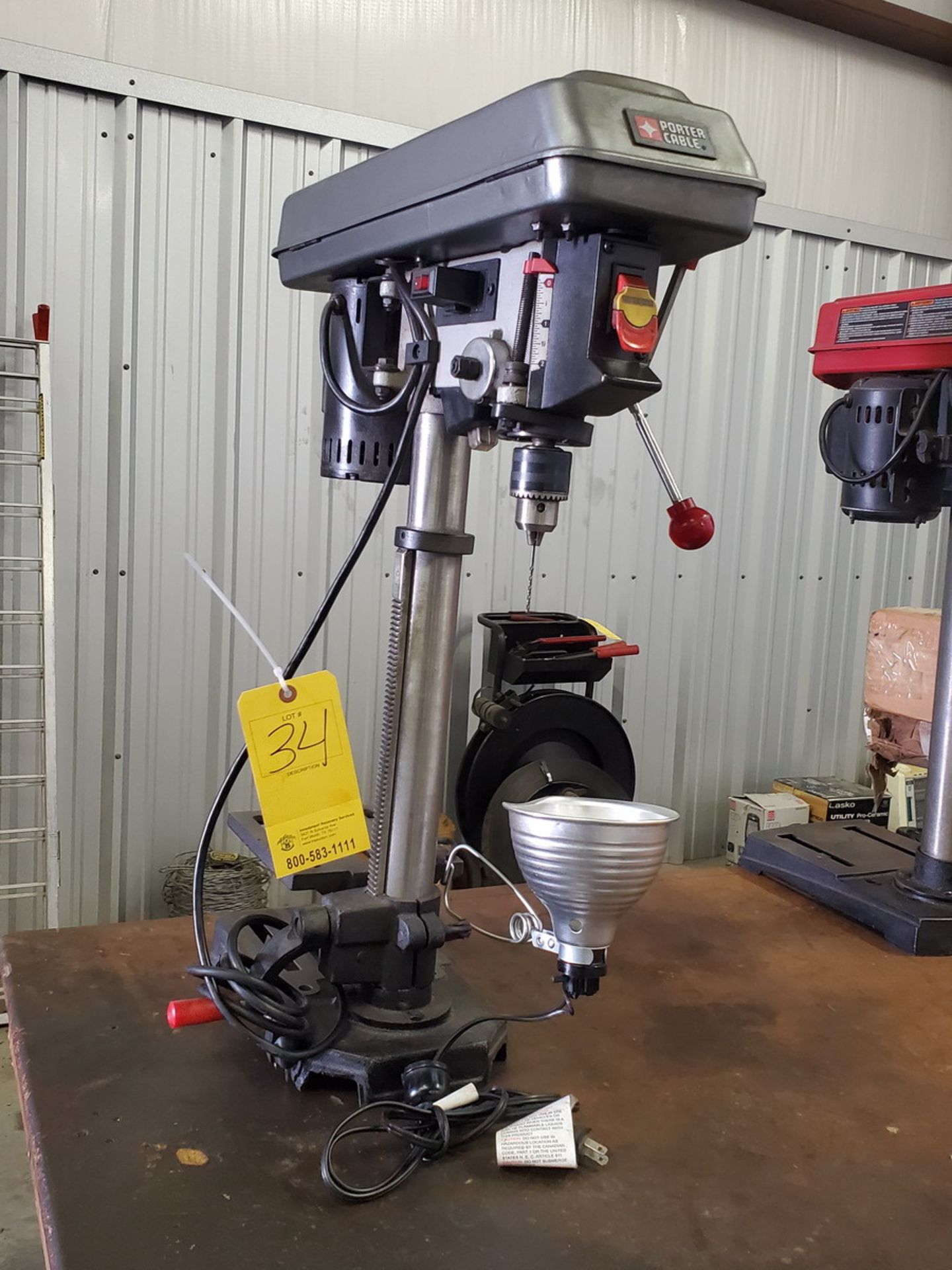 Porter Cable 10" Bench Top Drill Press - Image 2 of 5