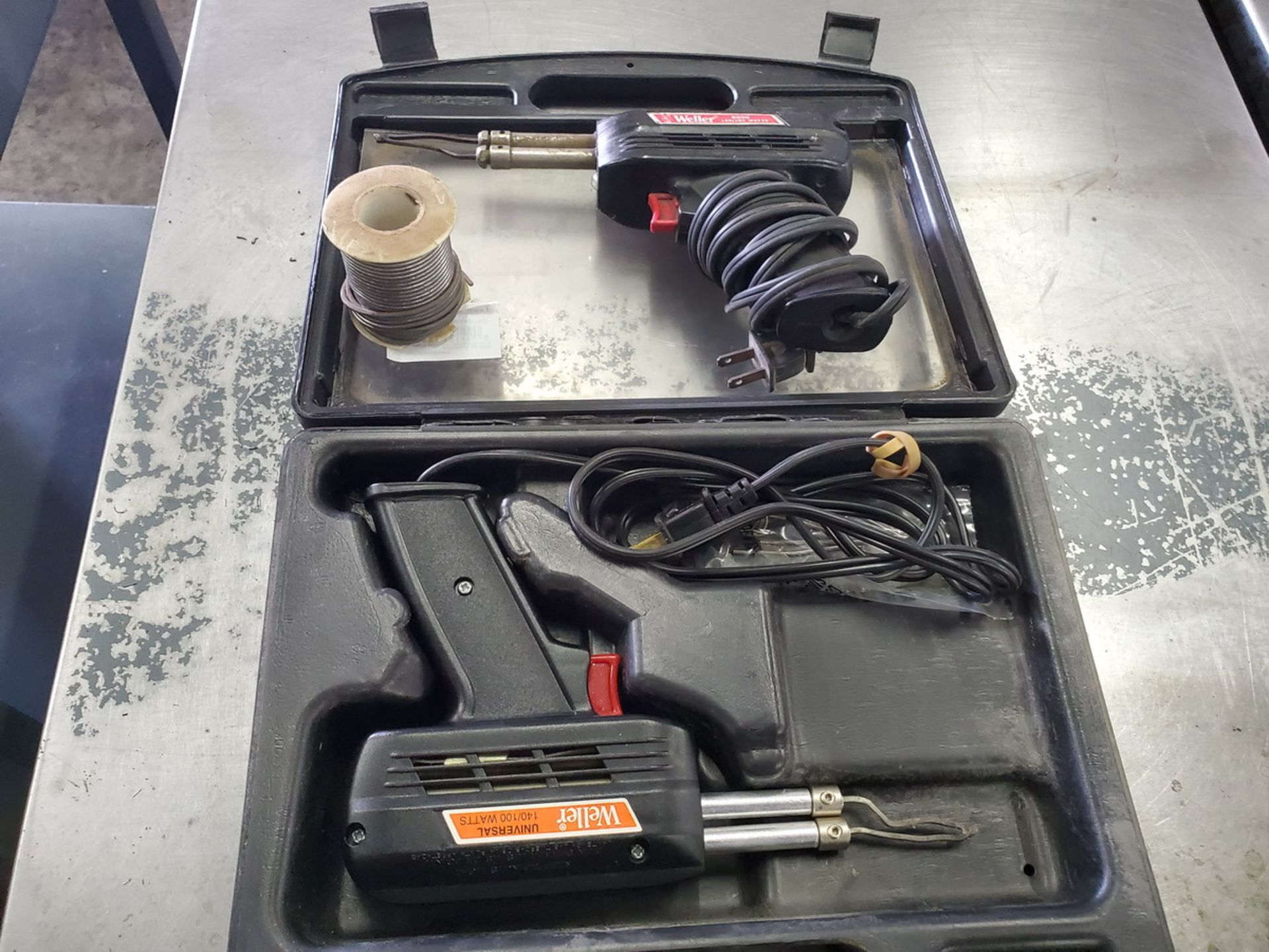 Weller (2) Soldering Guns W/ Accessories