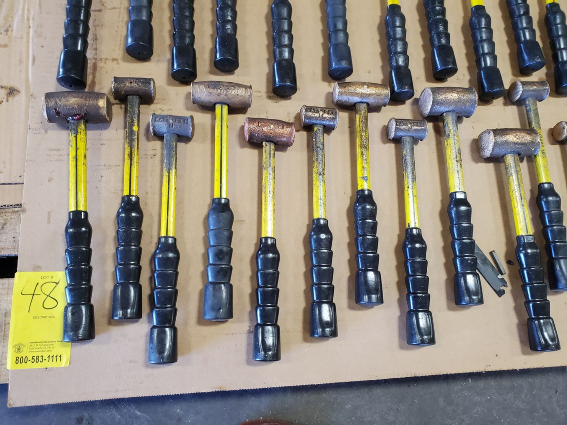 Matticks Pallet Of Brass Hammers W/ Allen Wrenches - Image 2 of 6