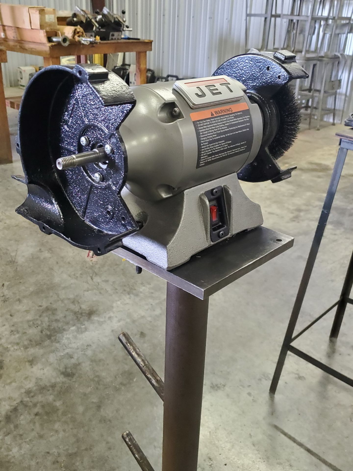 Jet JBG-6B 6" Bench Grinder 115V, 60HZ, 3450RPM - Image 2 of 4