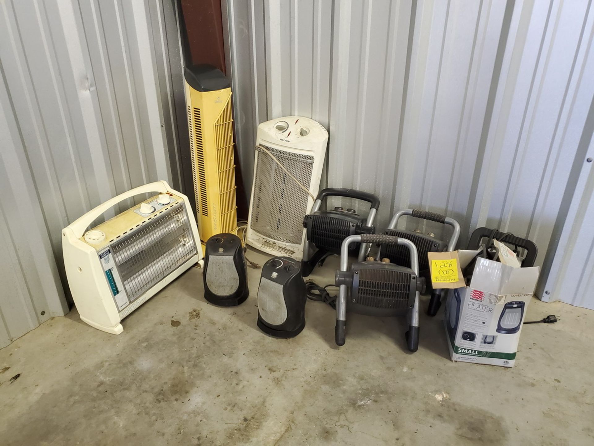 (10) Assorted Heaters