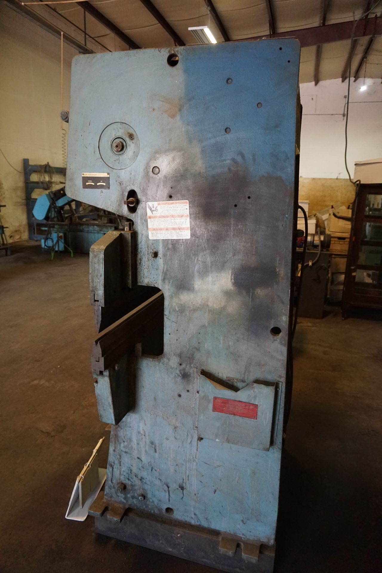 NIAGRA PRESS BRAKE, 48" CAP W/ TOP/BOTTOM DIES - Image 7 of 7