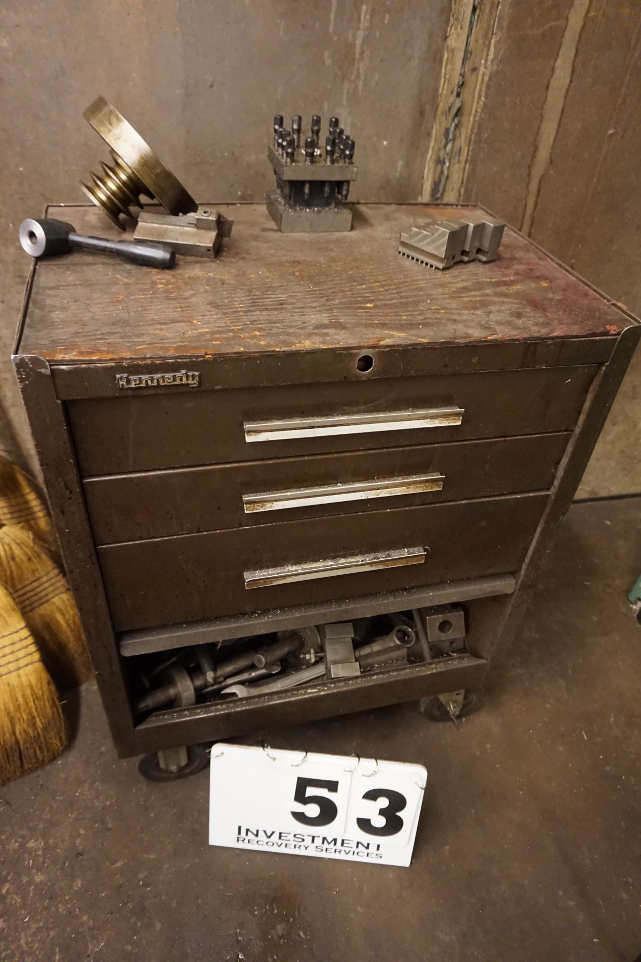 KENNEDY TOOL BOX W/ CONT AS SHOWN