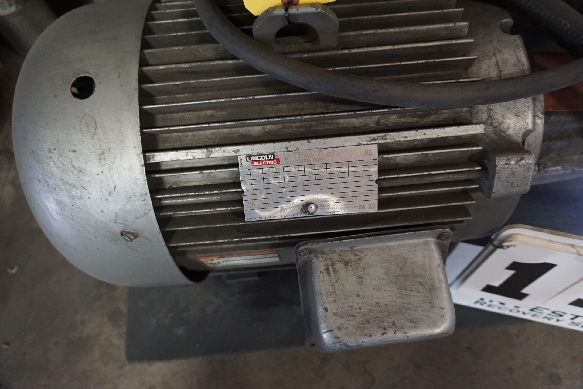 HEAT EXCHANGER, HYDRAULIC FLUID TANK, 15HP MOTOR - Image 2 of 5