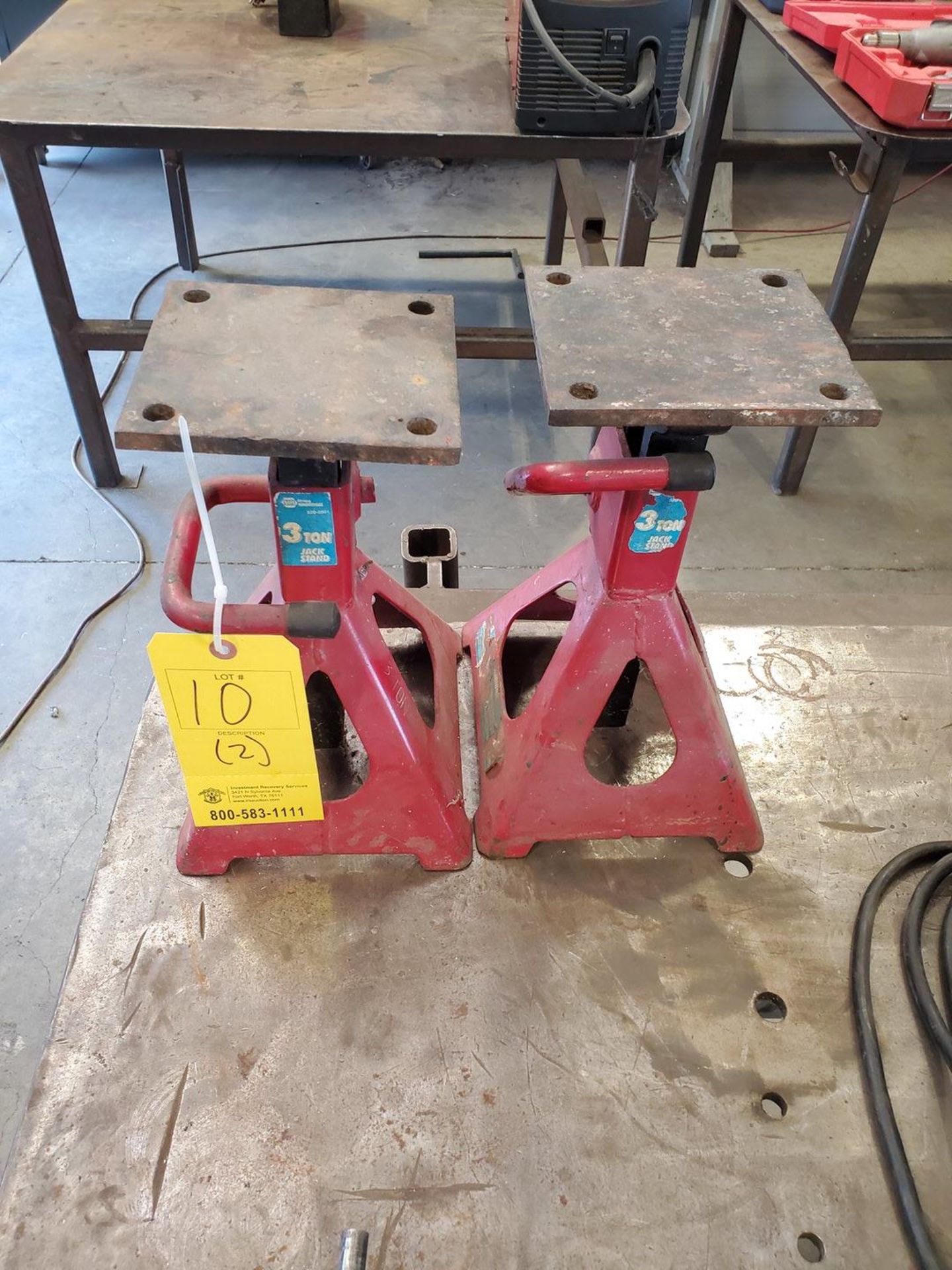 (2) 3Ton Jack Stands