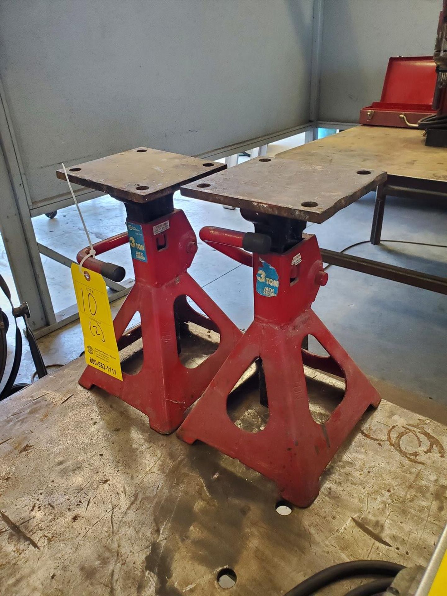 (2) 3Ton Jack Stands - Image 3 of 3